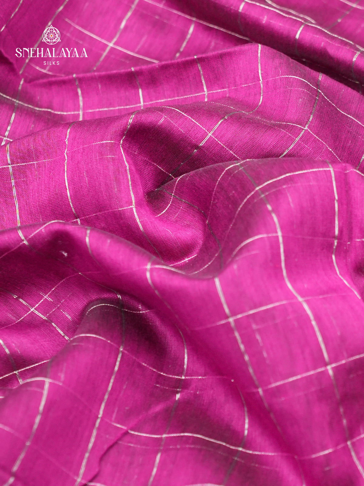 Wine Purple Maheshwari Silk Cotton Saree