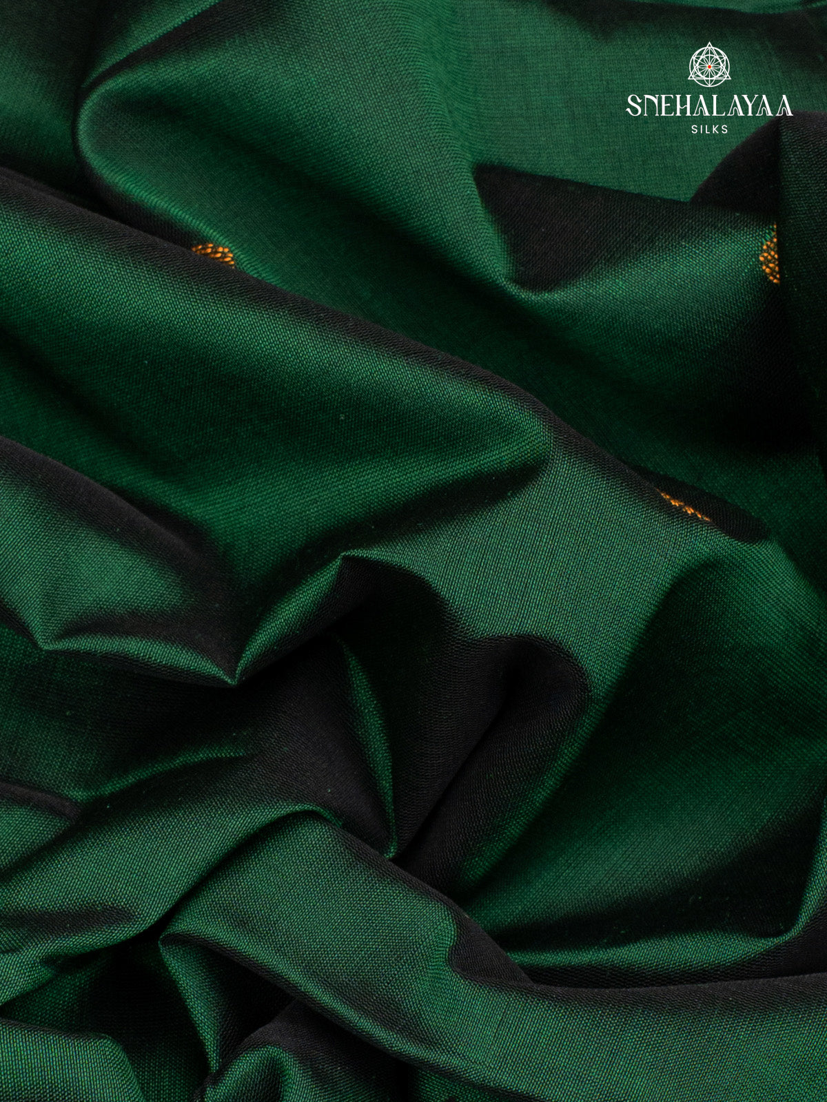 Bottle Green Kanchi Silk Saree