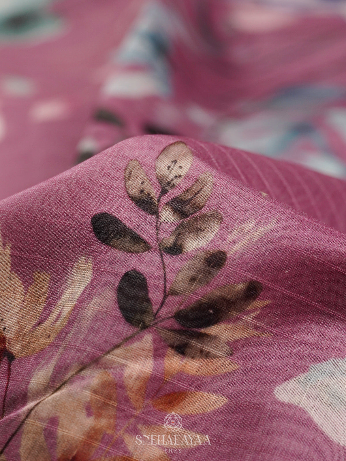 Pale Pink Chanderi Saree
