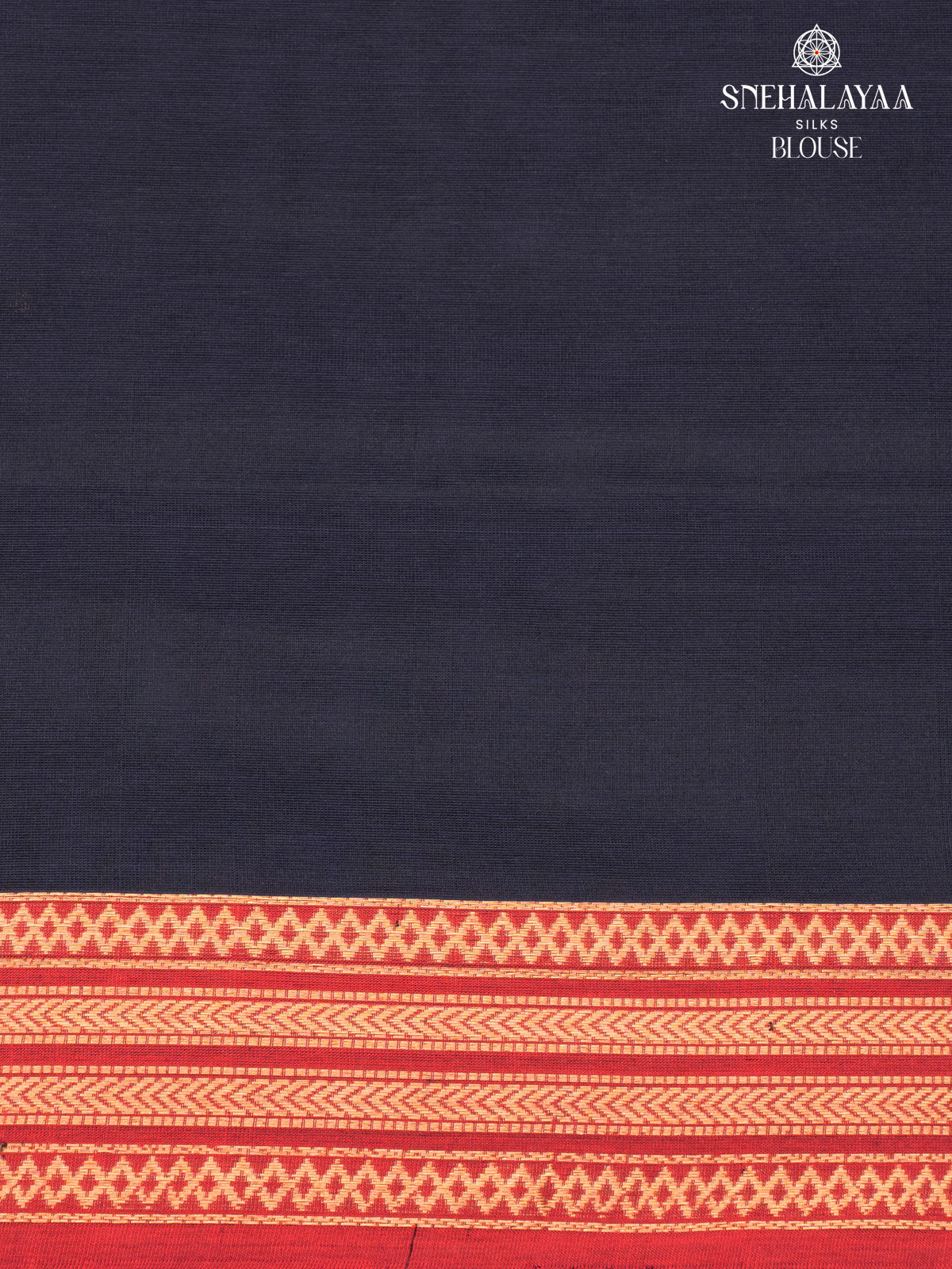 Indigo Kanchi Silk Cotton Saree
