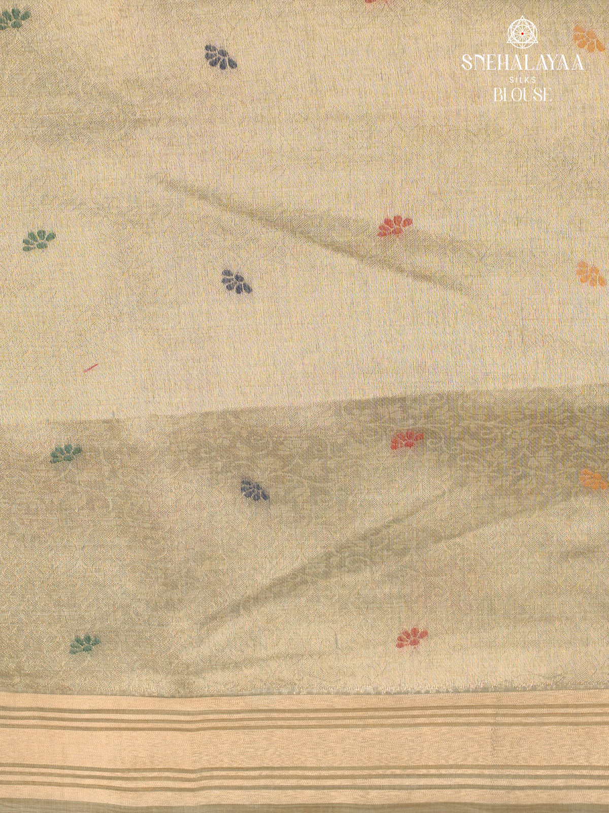 Green Munga Cotton Saree