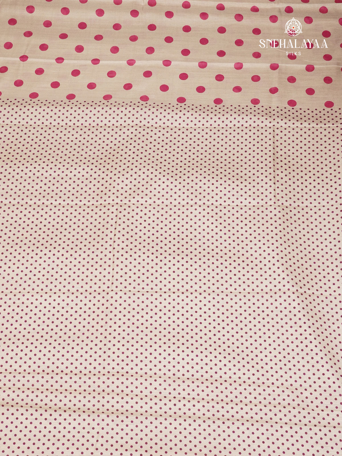 Off White Tussar Saree