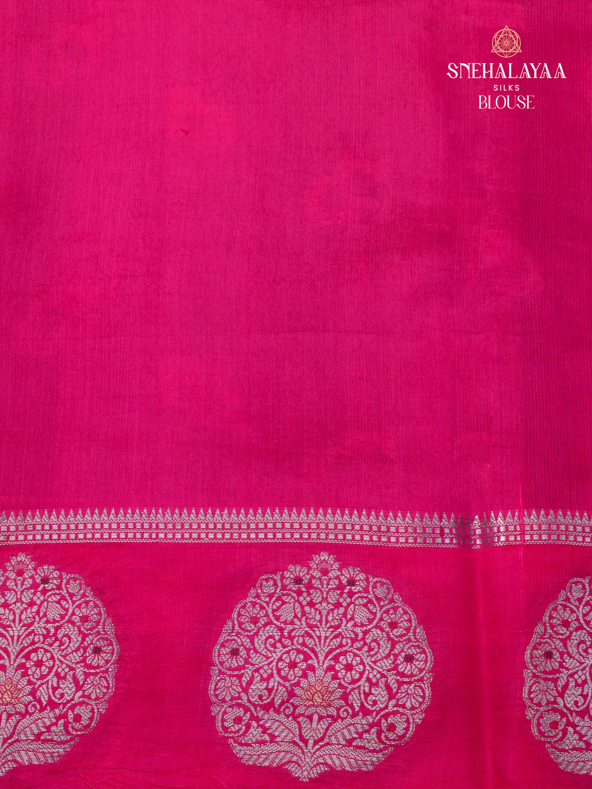 Purple Banaras Dupion Saree