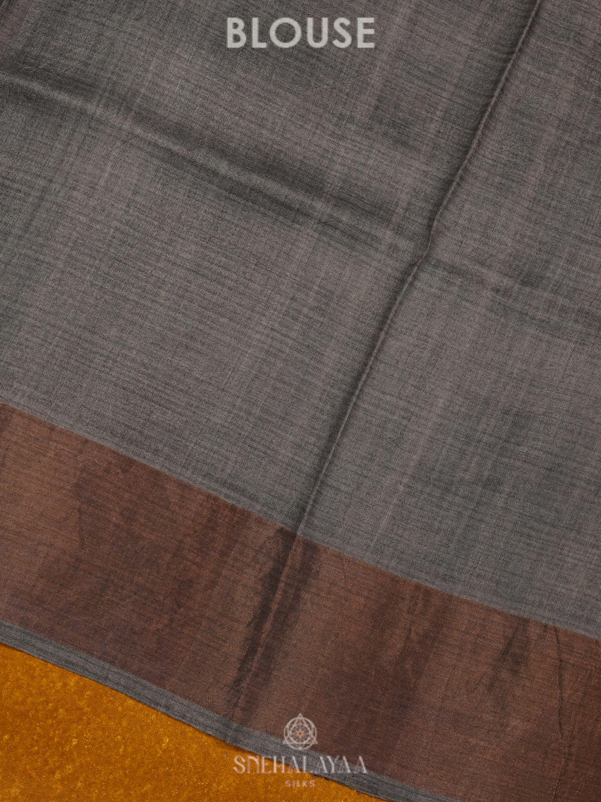 Grey Tussar Saree
