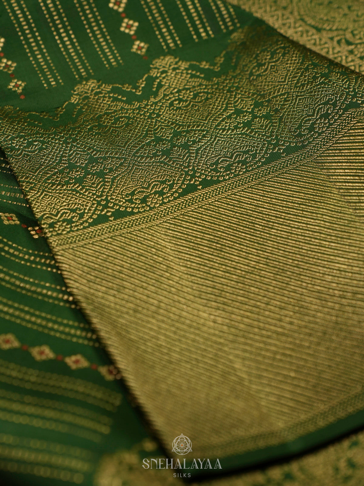 Green Kanjivaram Silk Saree