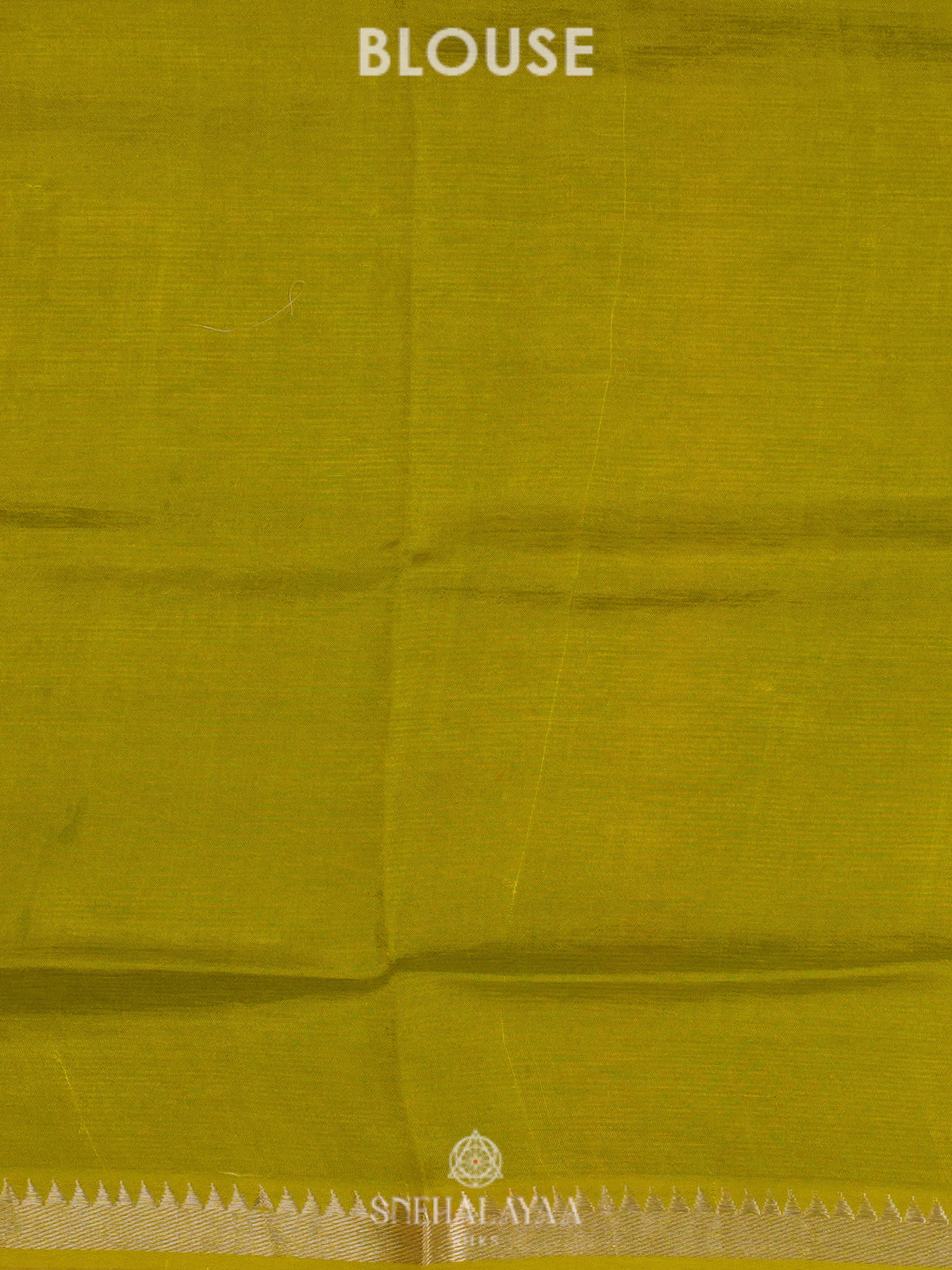 Green Checks Printed Mangalagiri Silk Saree