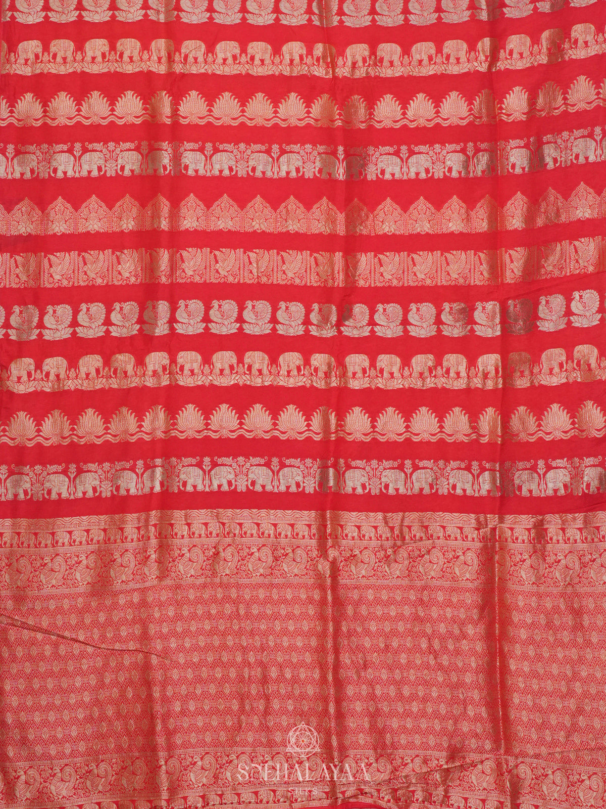 Pink Banaras Silk Saree