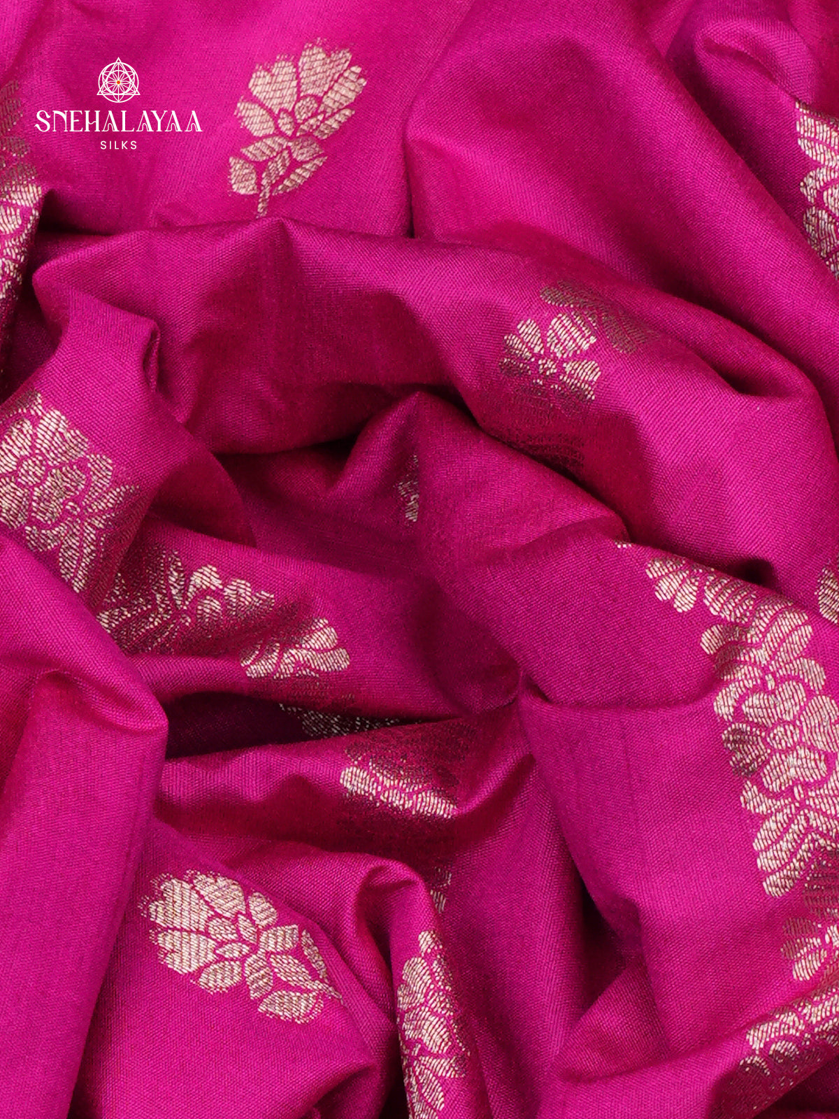 Violet Banaras Dola Silk Saree