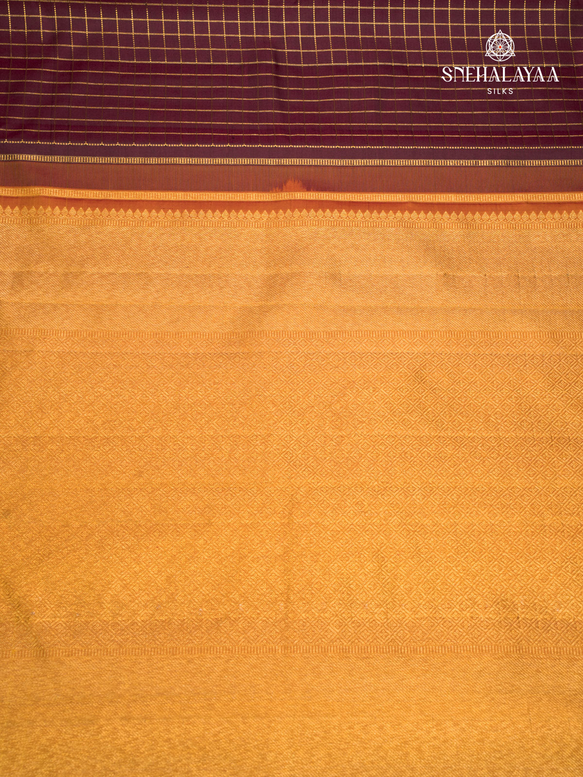 Brown Kanjivaram Silk Saree