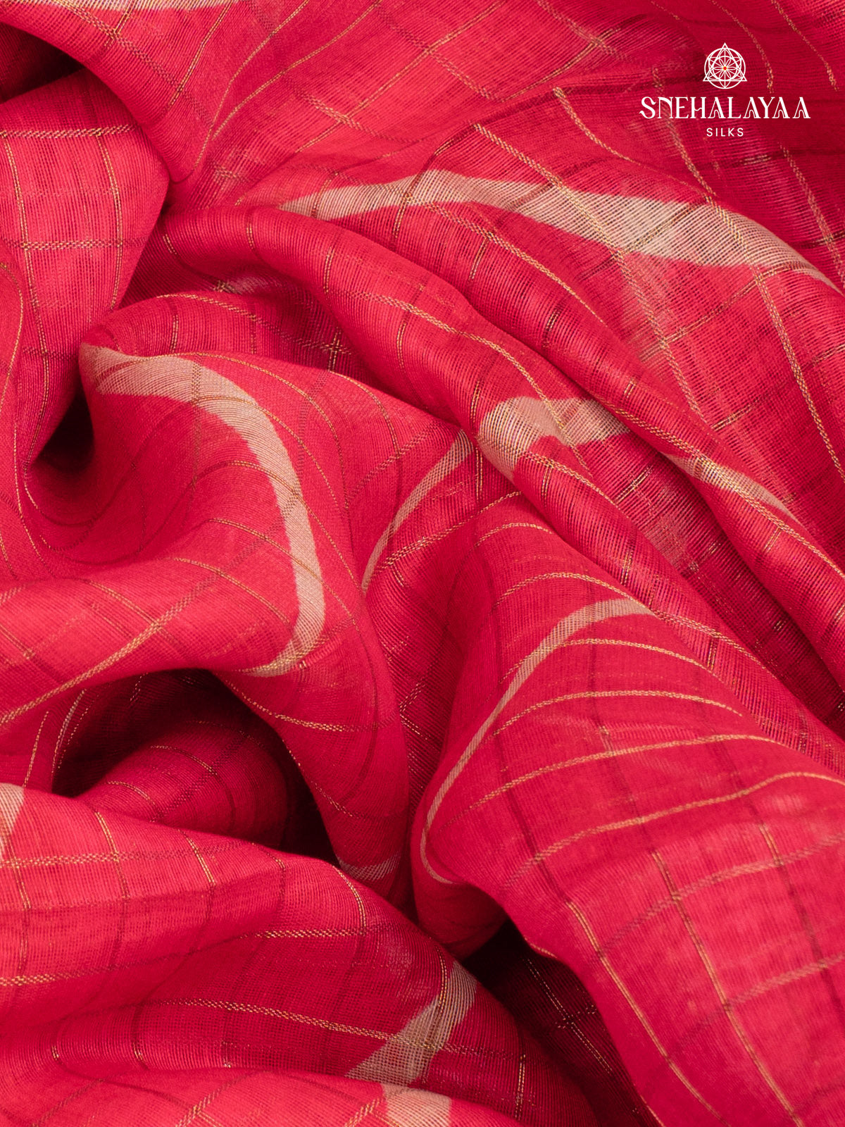 Pink Madhubani Saree