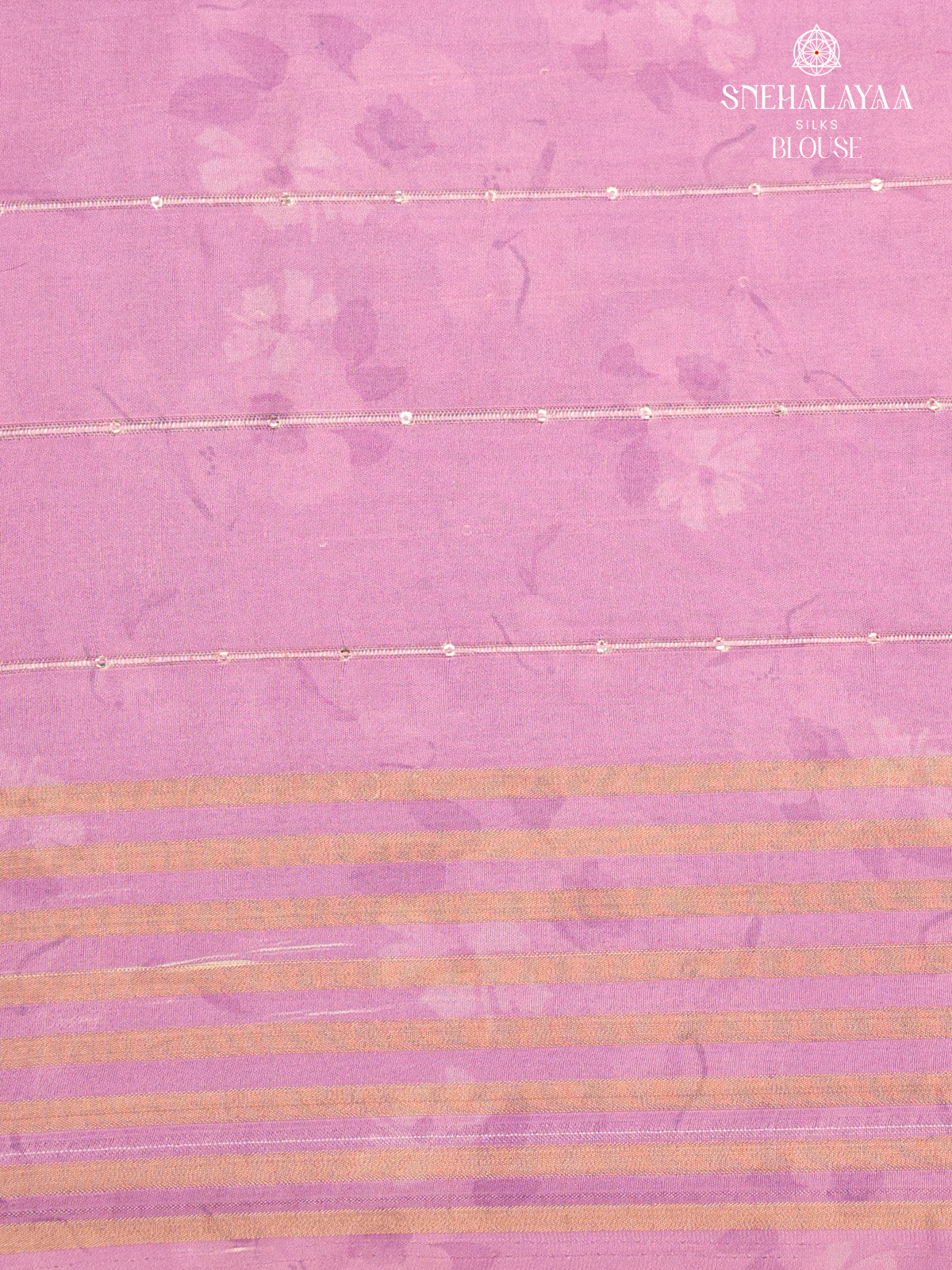 Lavender Tussar Saree