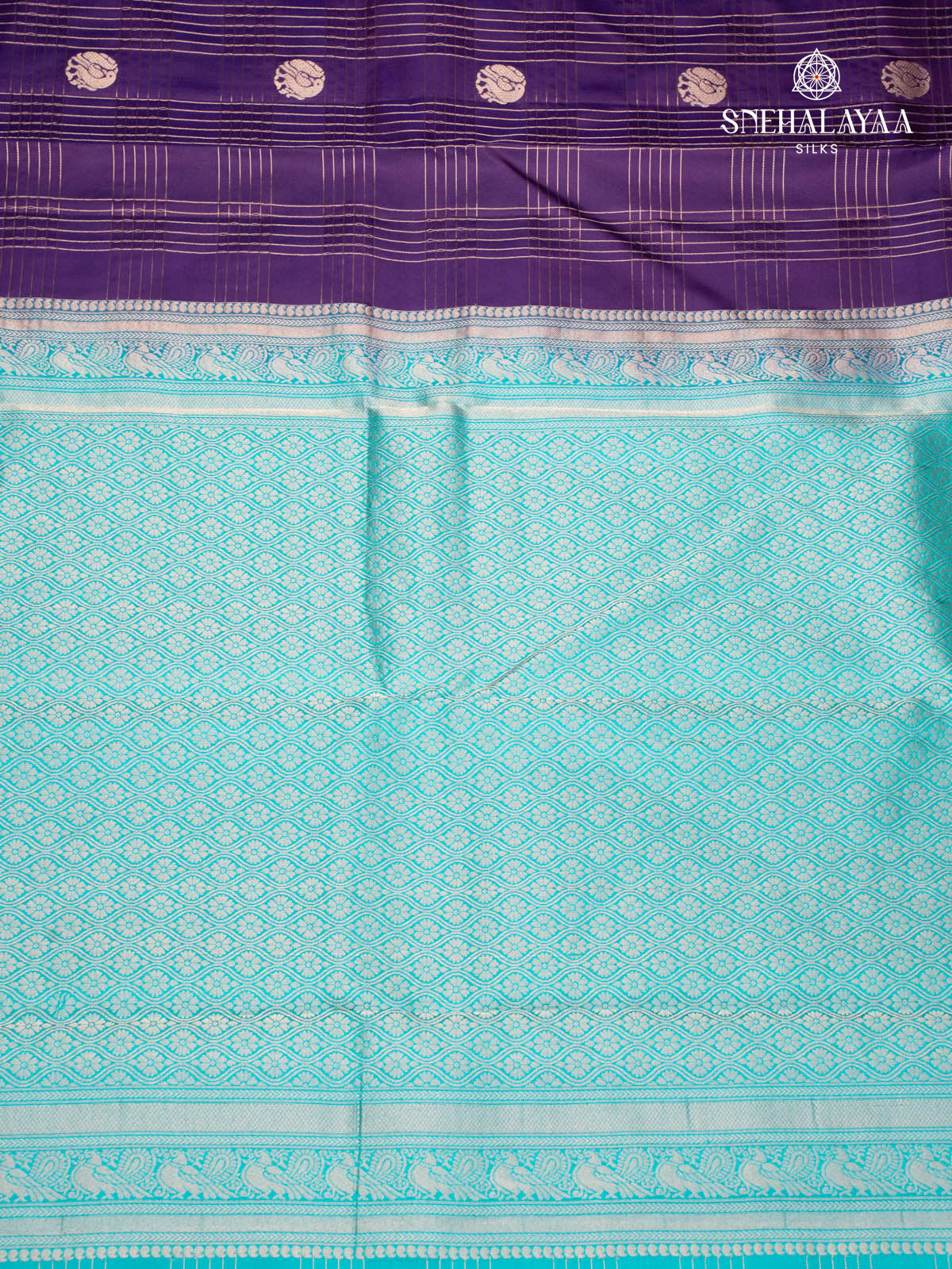 Purple Kanjivaram Silk Saree