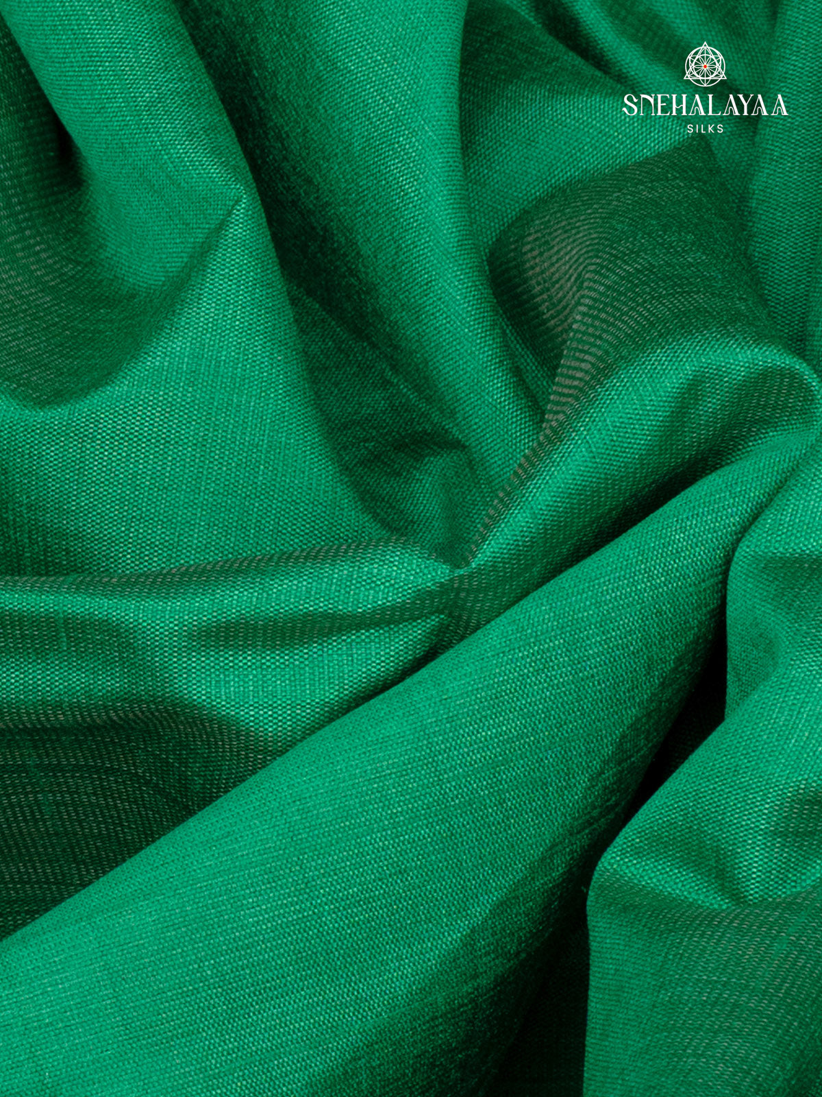 Green Raw Silk Saree