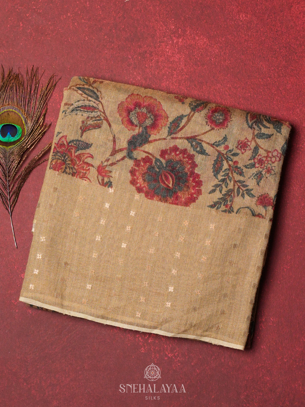 Mustard Matka Saree
