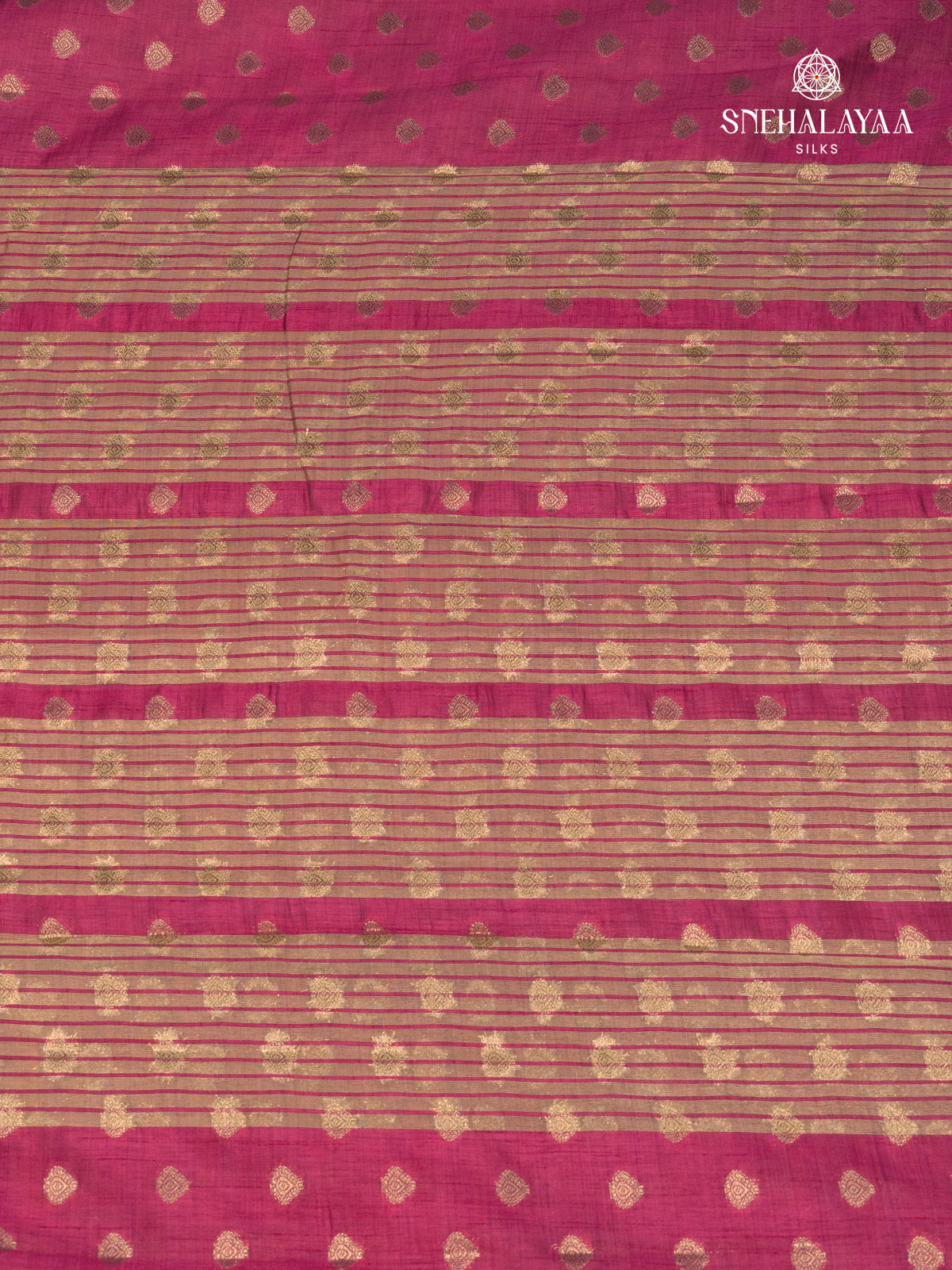 Magenta Raw Silk Saree