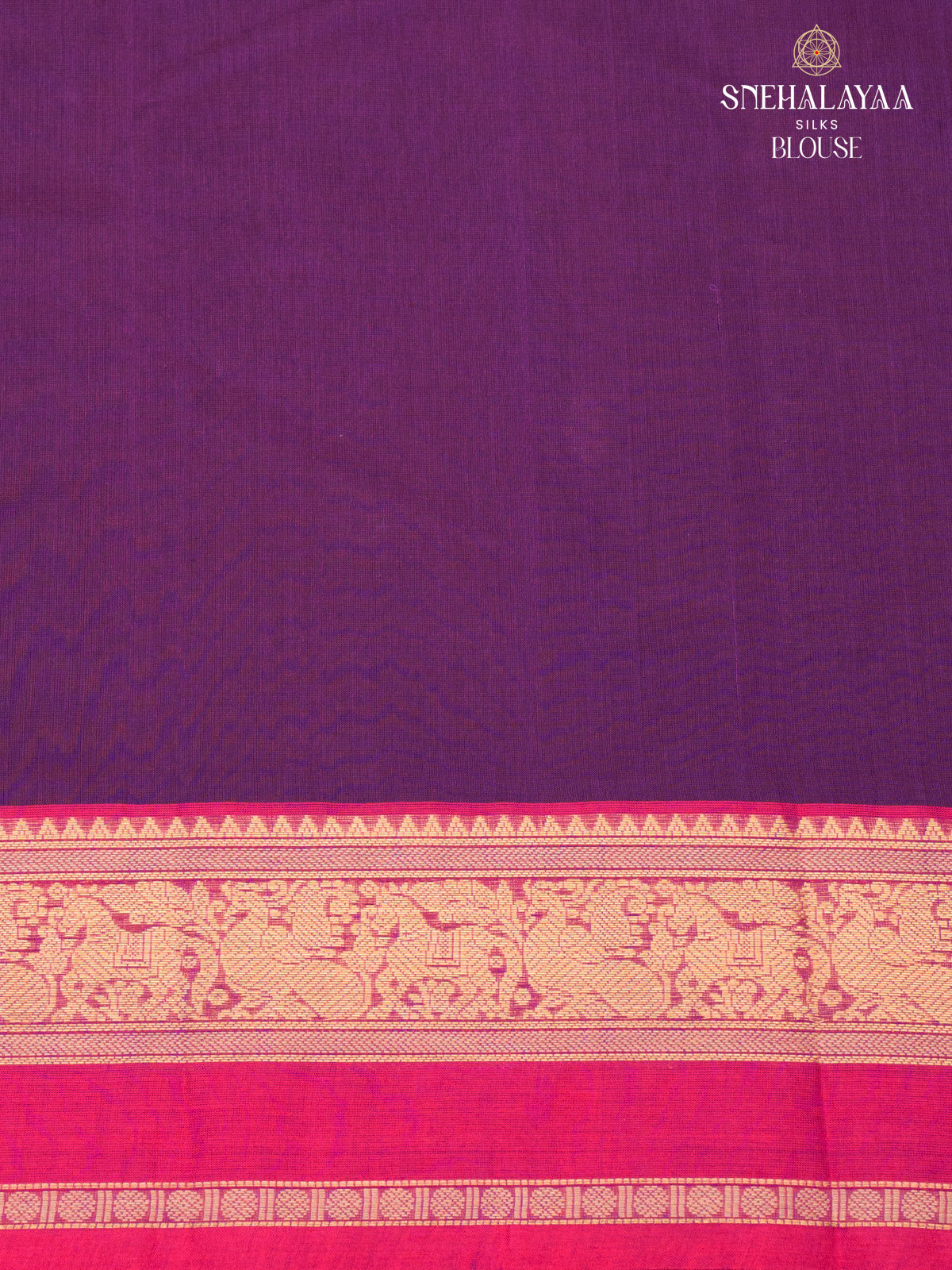 Purple Kanchi Cotton Saree