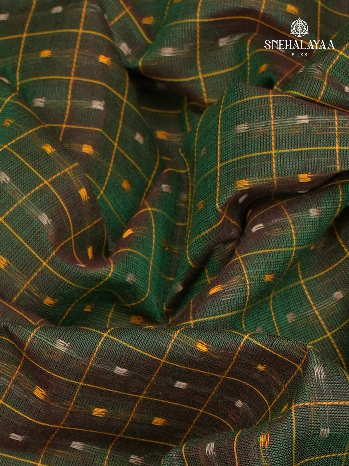 Green Chettinad Cotton Saree