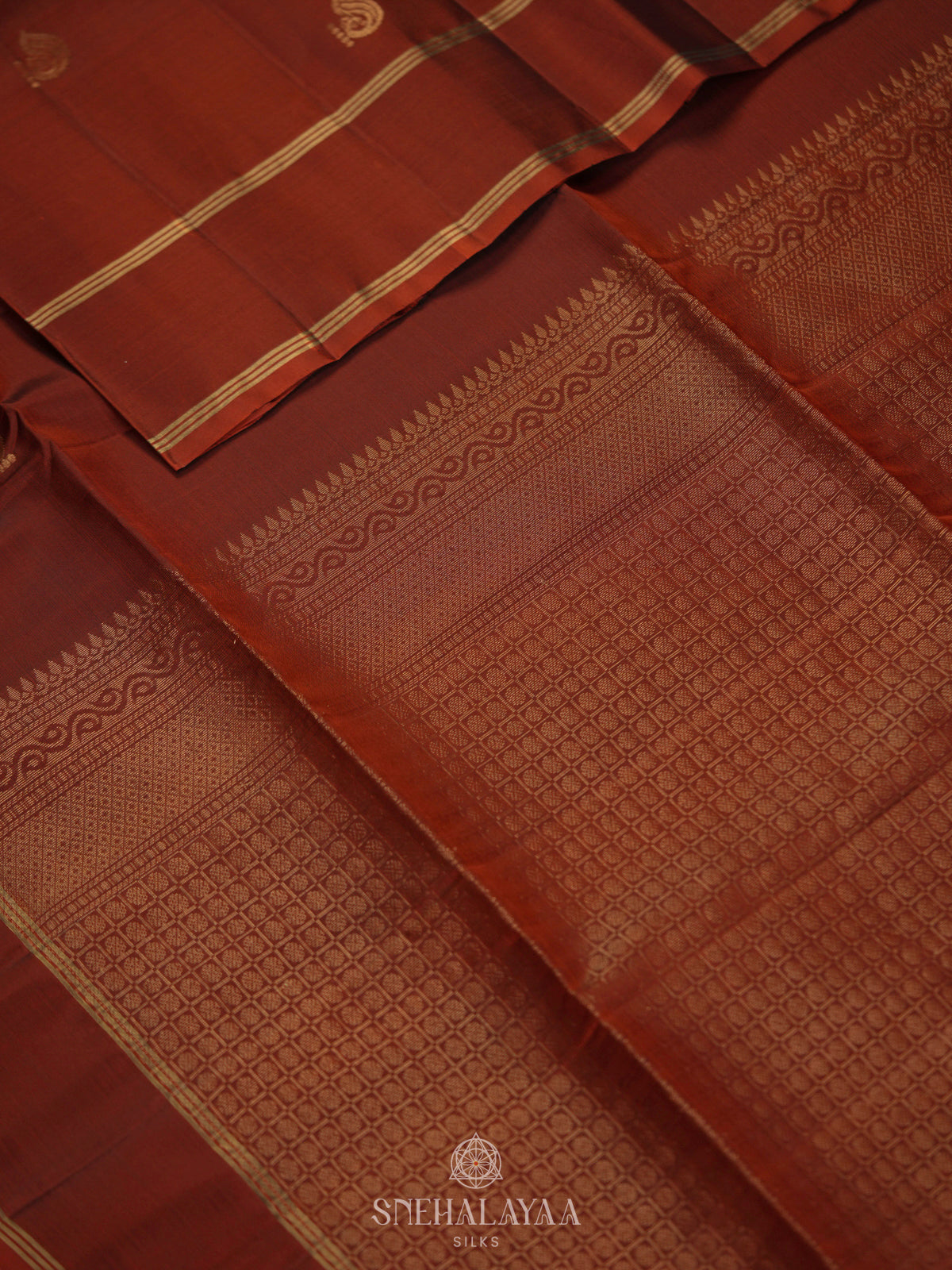 Burgundy Soft Silk Saree