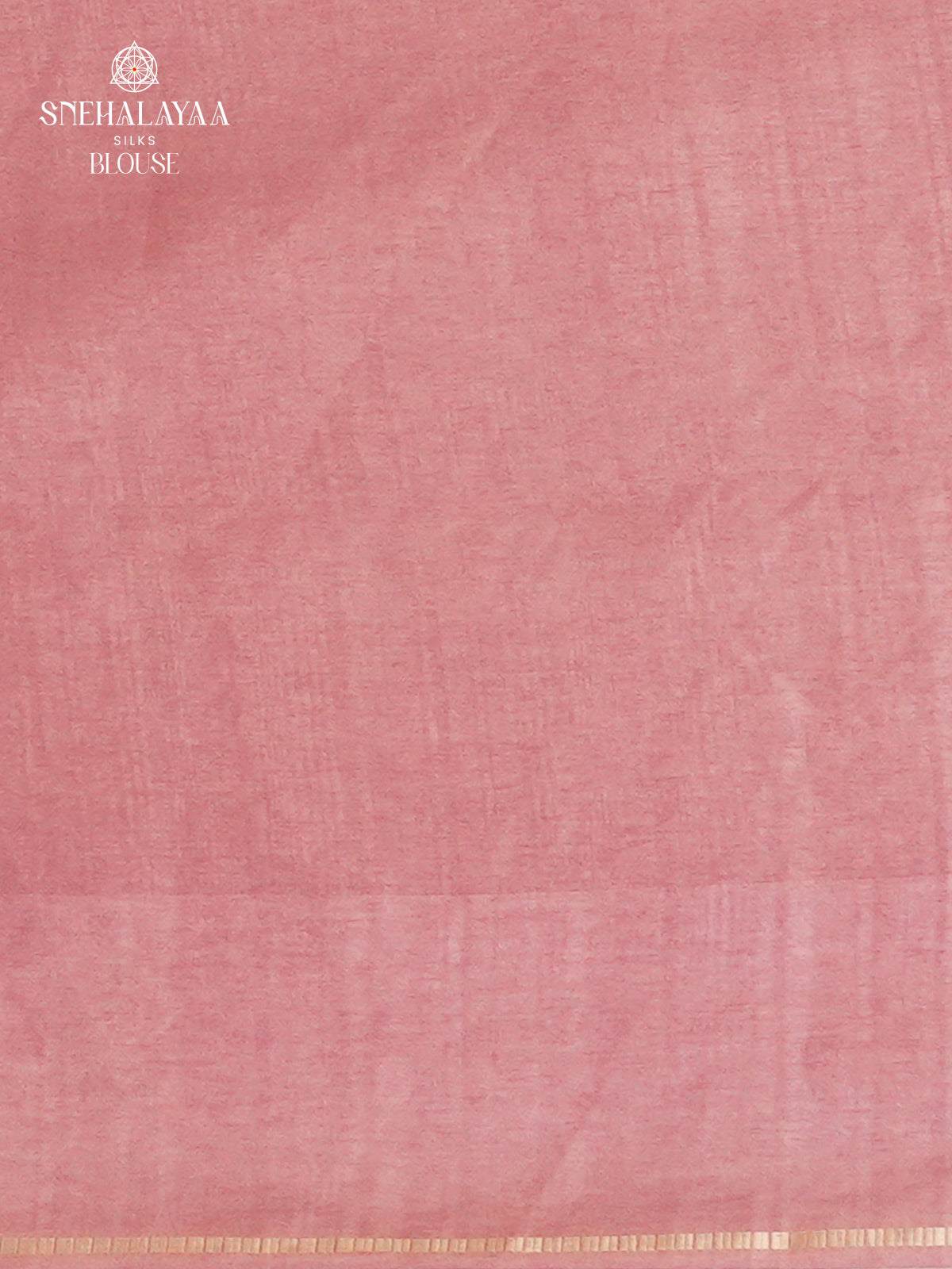Pastel Pink Munga Tussar Embroidery Saree