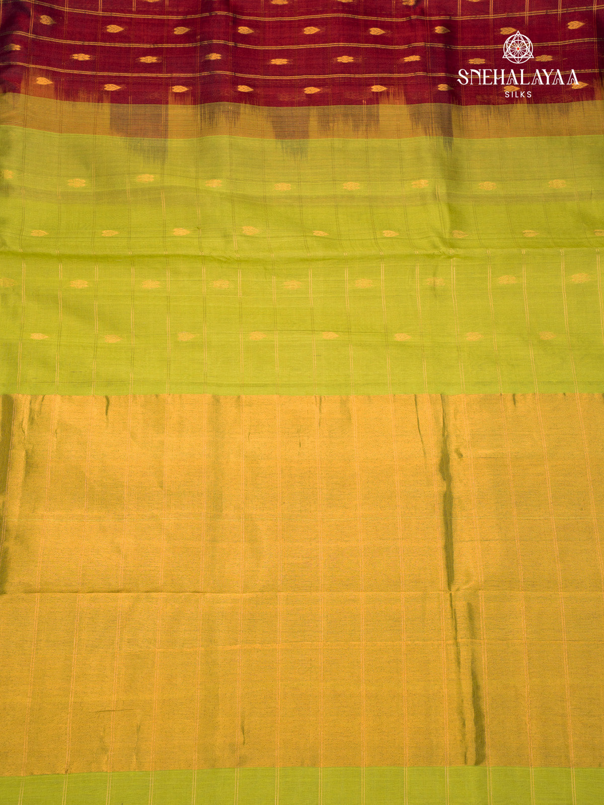 Maroon Kanchi Silk Cotton Saree