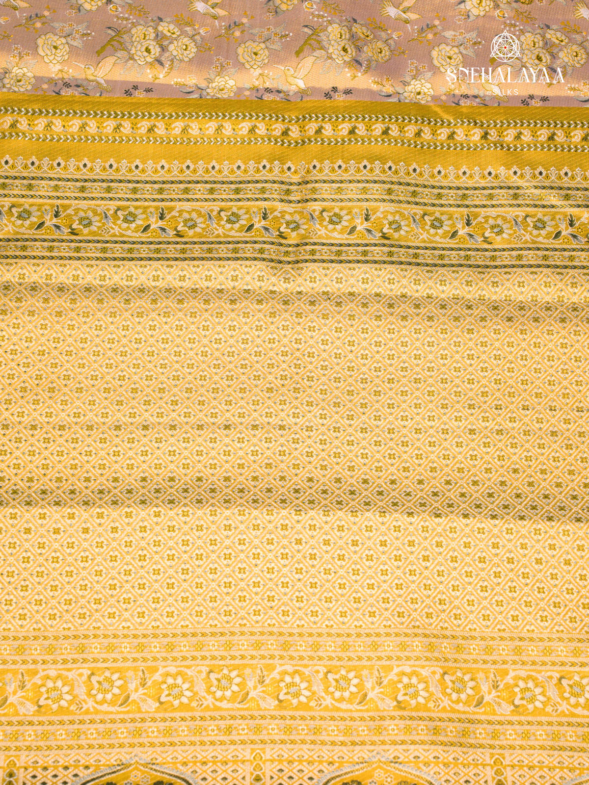 Sandal Tissue Kanjivaram Silk Saree