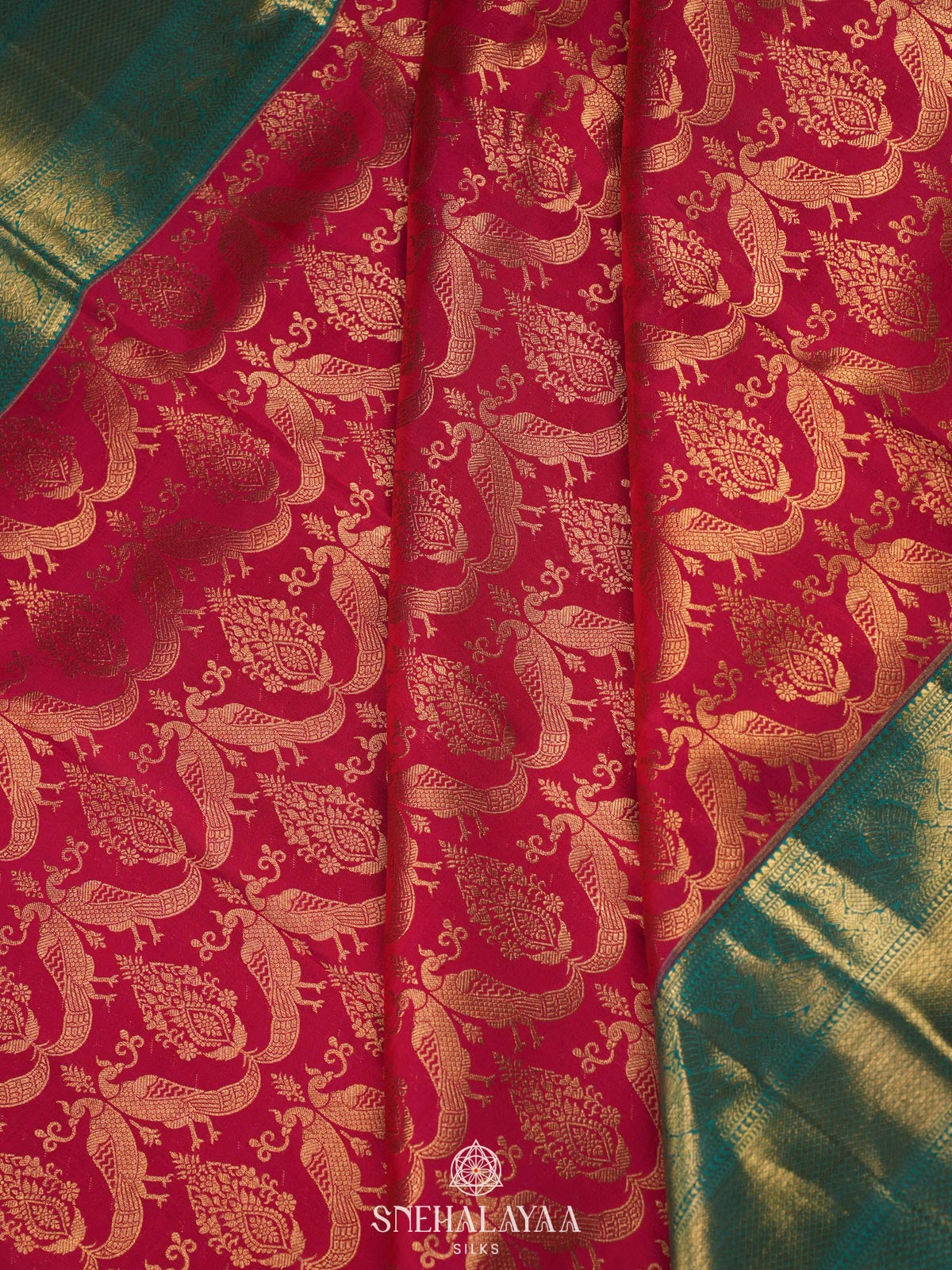 Pink Kanjivaram Silk Saree