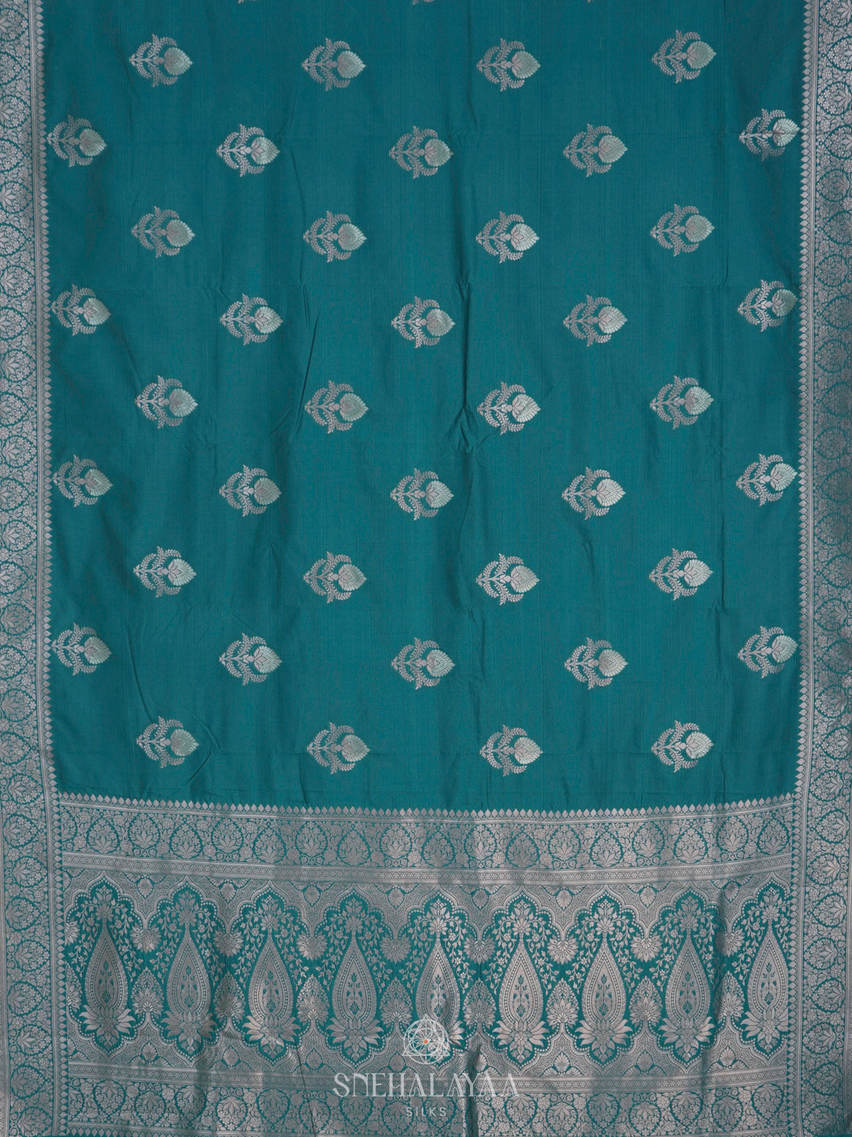 Blue Banaras Saree