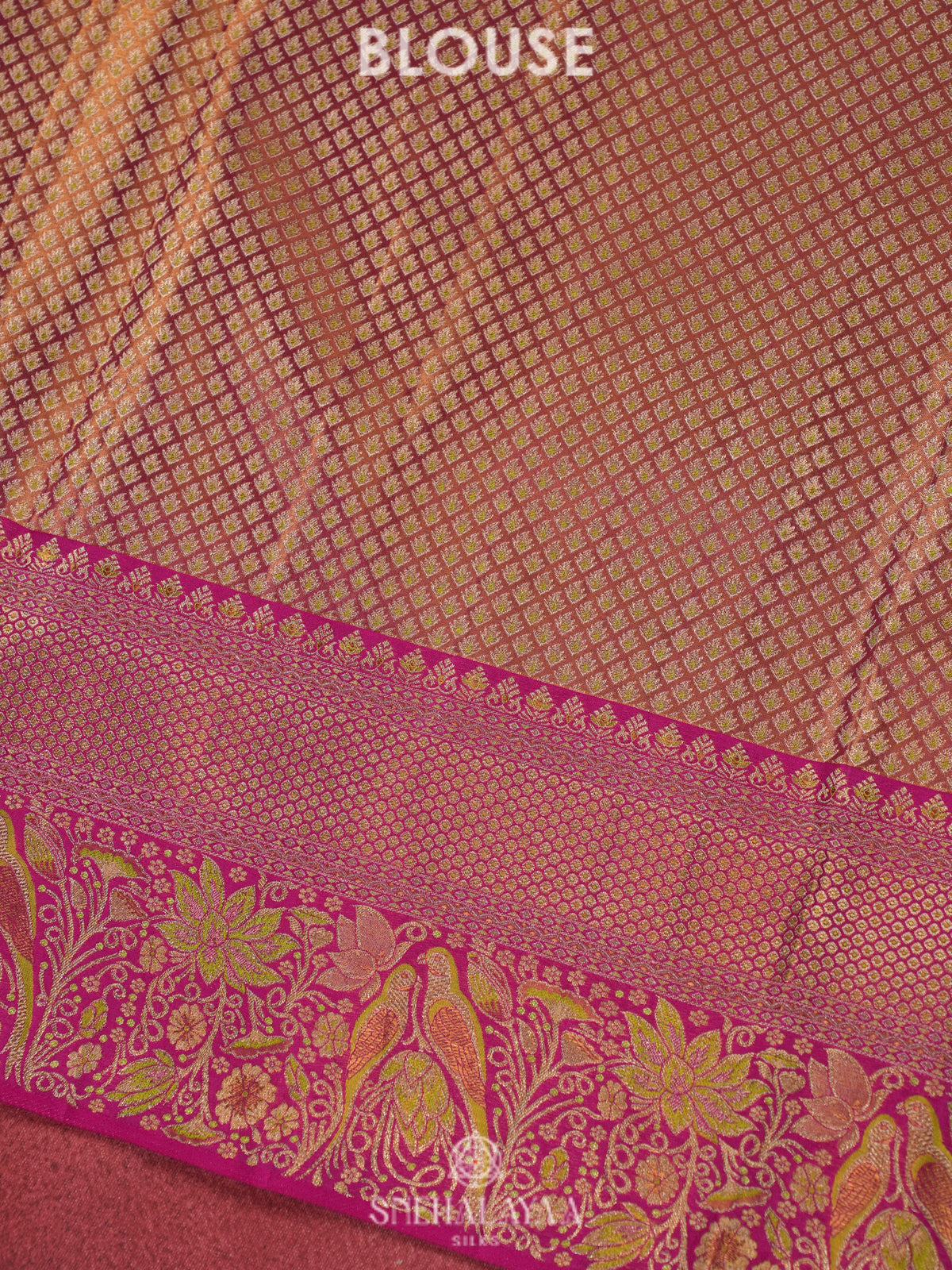 Pista Green Kanjivaram Silk Saree