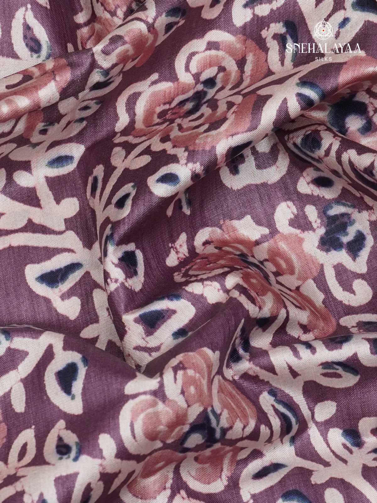 Lavender Dola Silk Saree