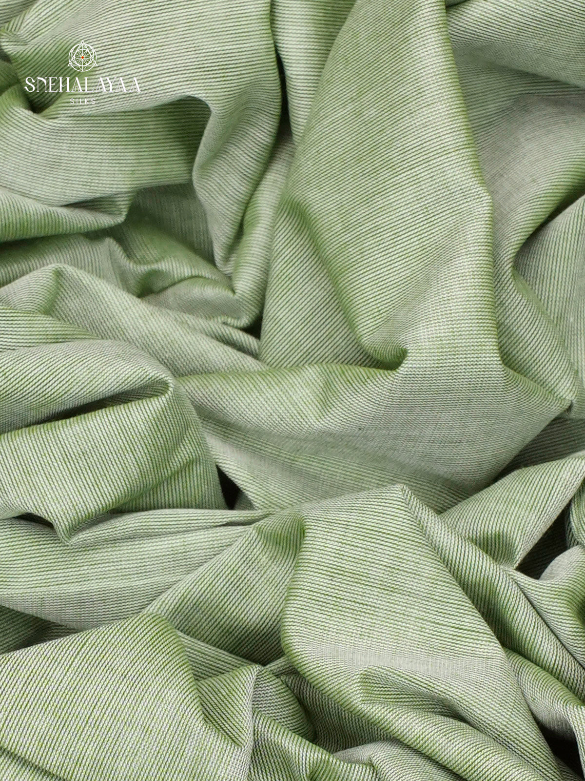 Sage Green Chettinad Cotton Saree