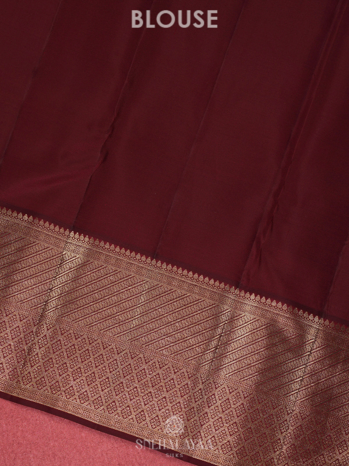 Pale Pink Kanjivaram Silk Saree