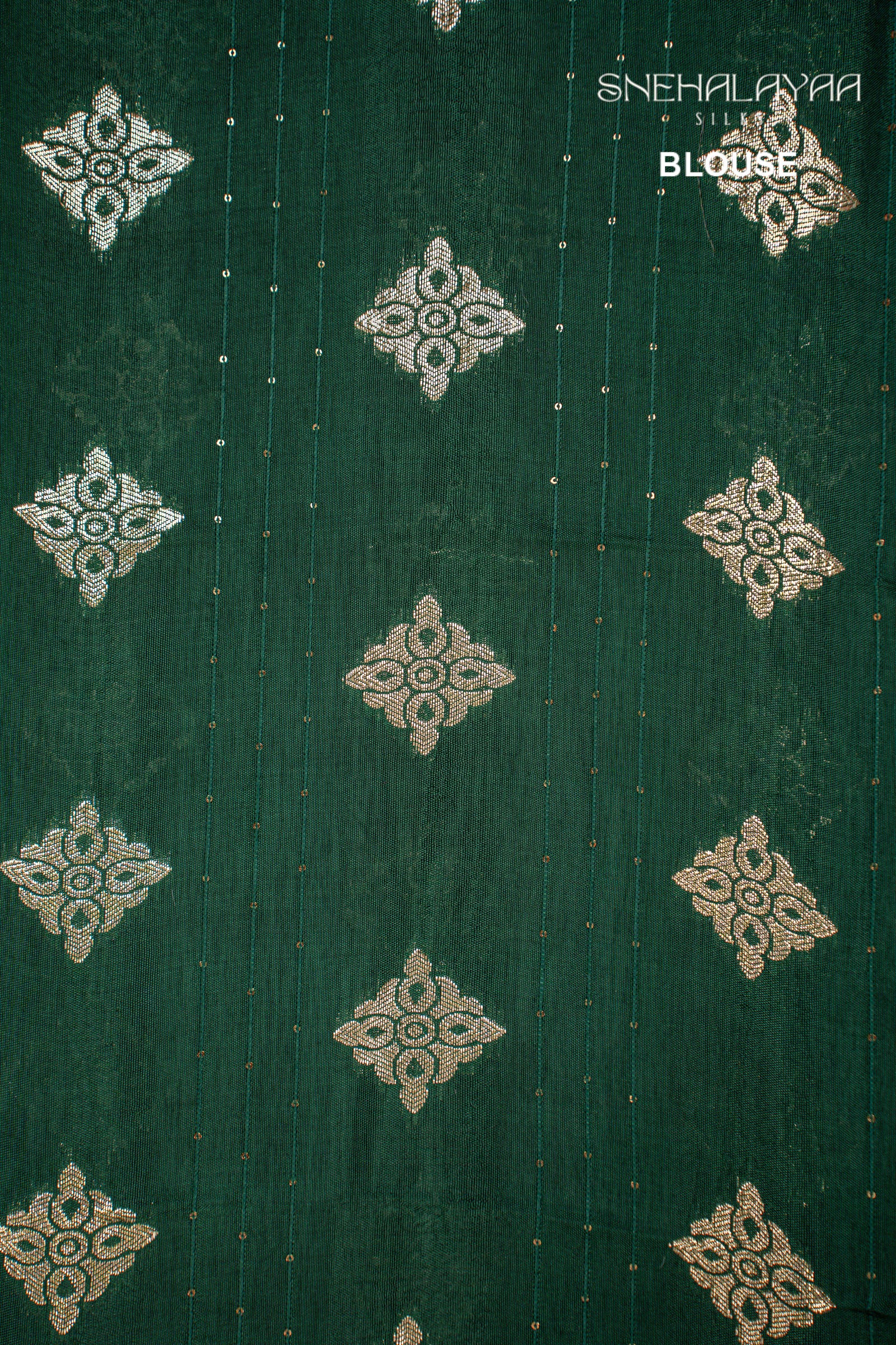 Maroon Chinon Silk Saree