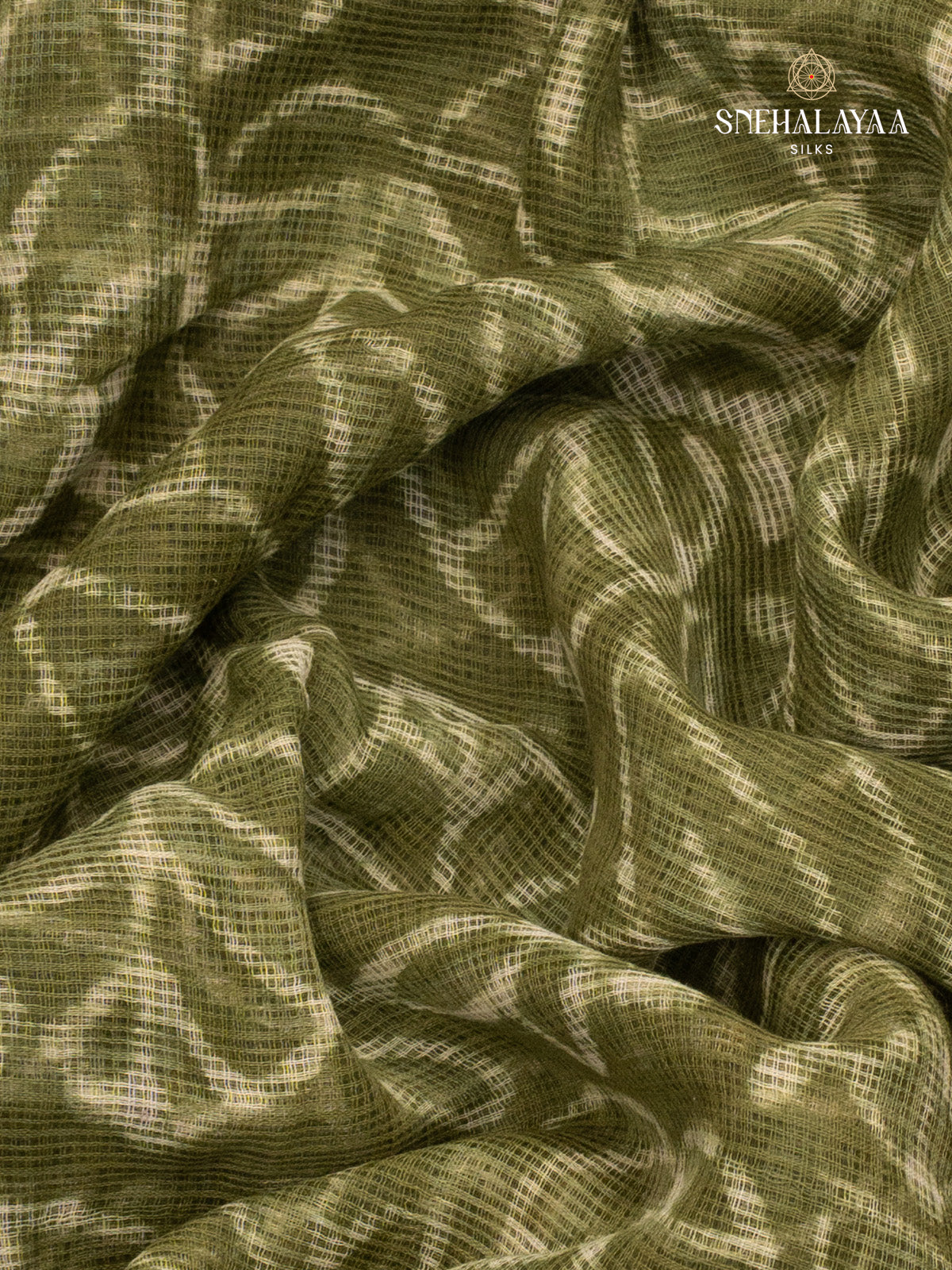 Pine Green Kota Saree