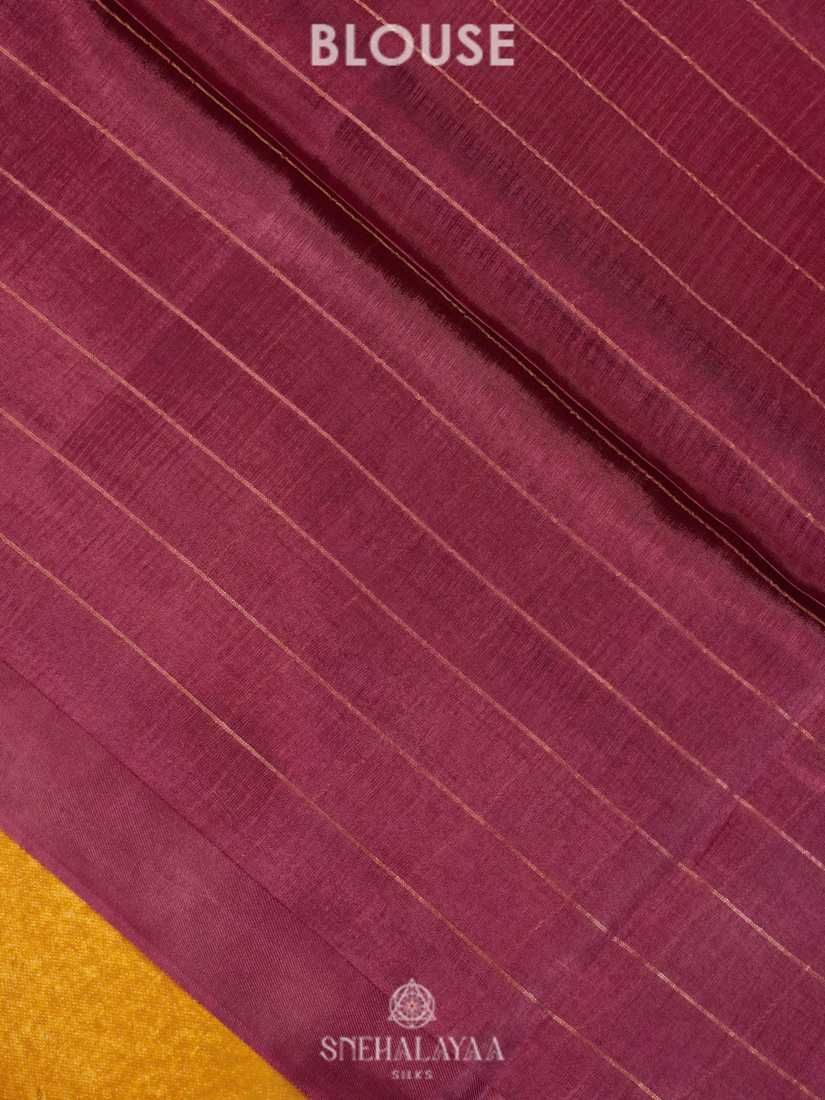 Maroon Tussar Saree