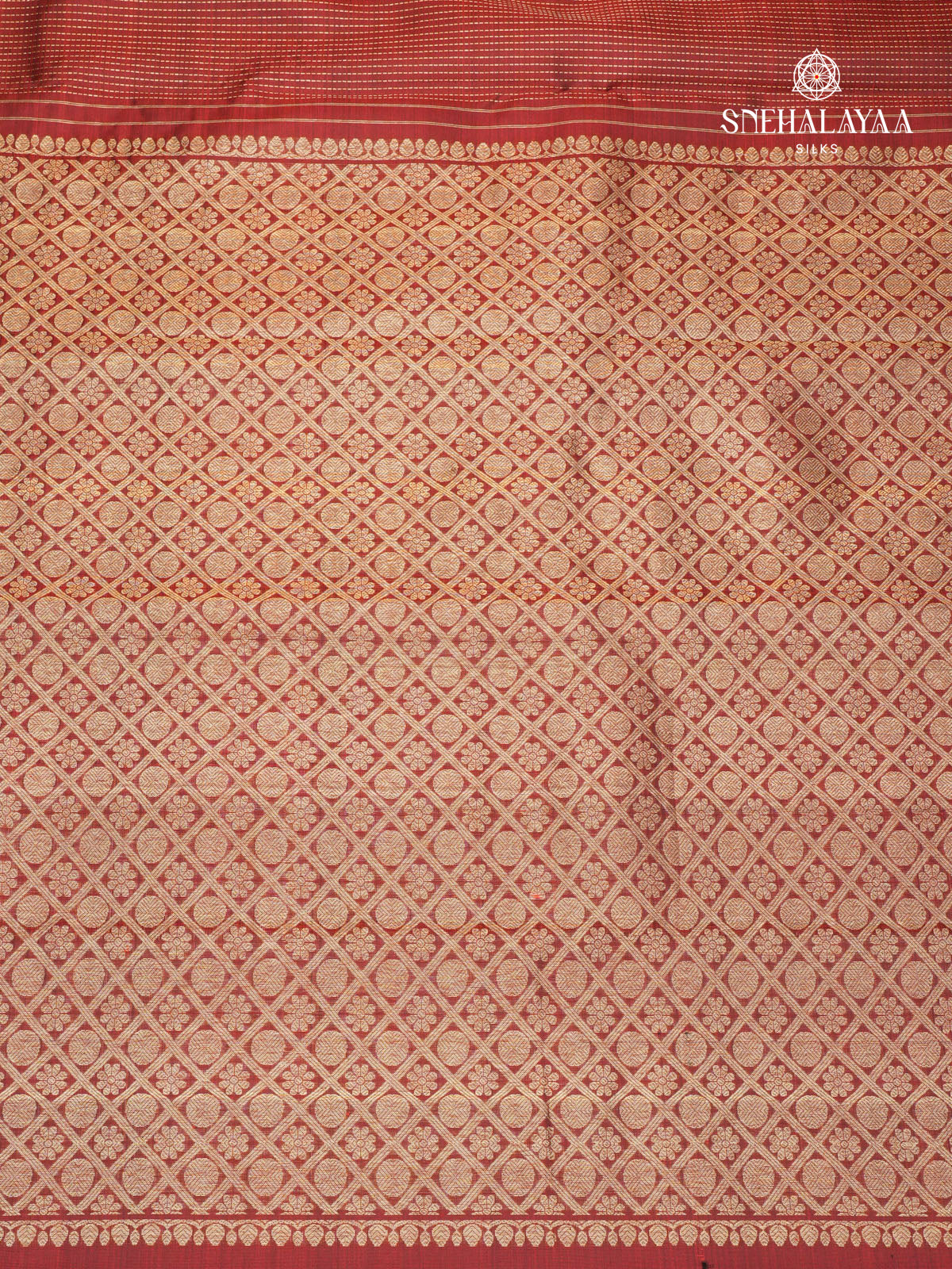 Brown Kanjivaram Silk Saree