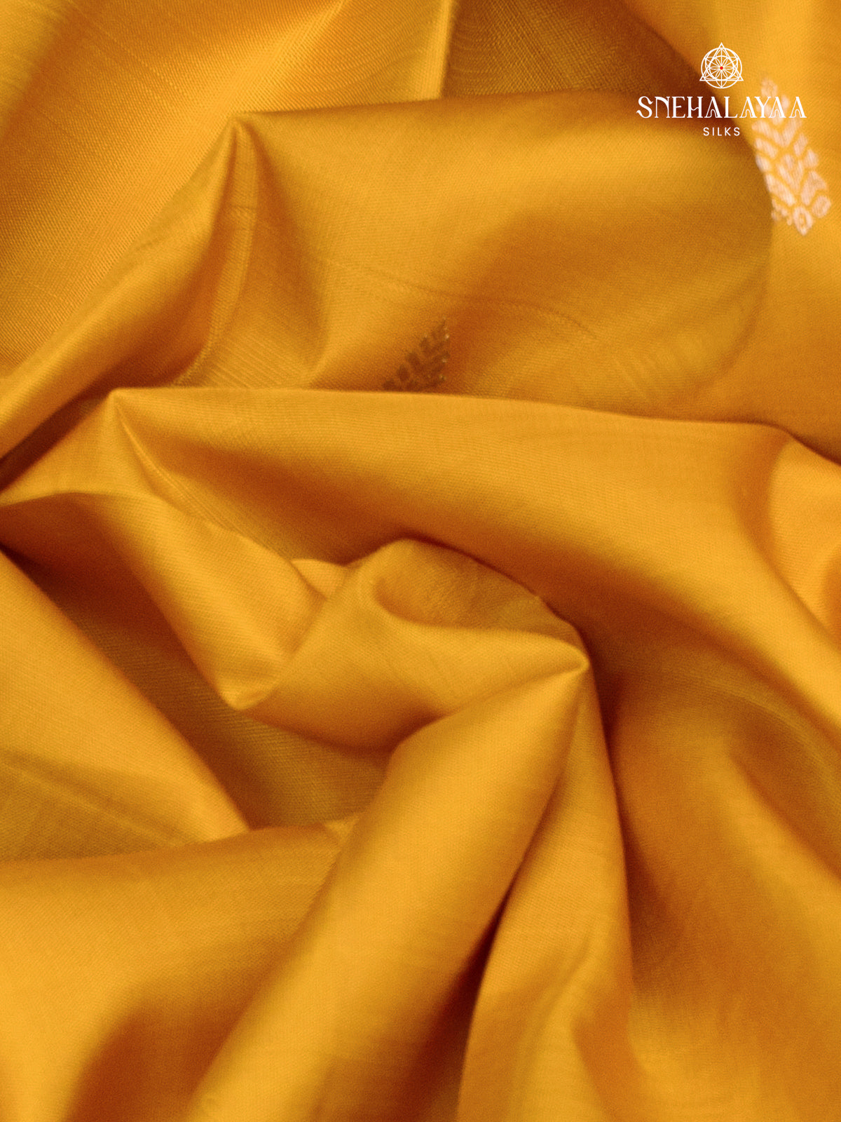 Yellow Kanjivaram Silk Saree