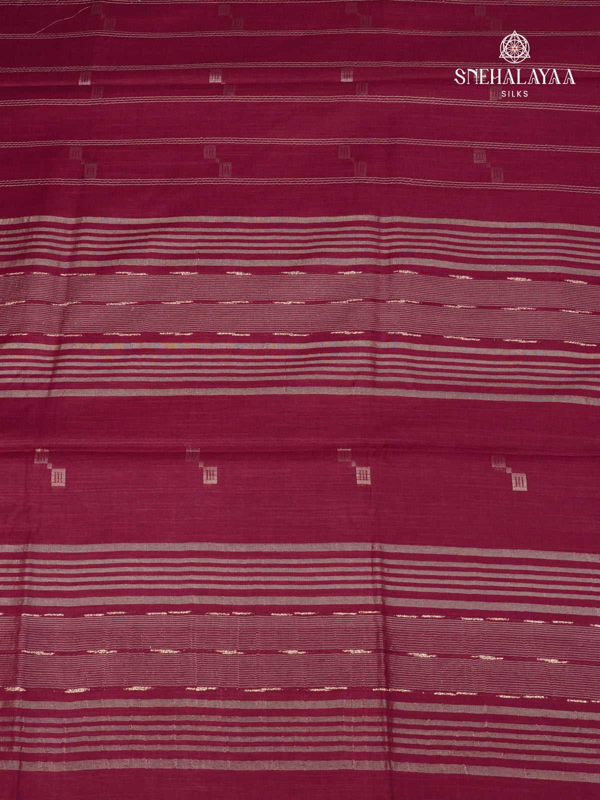 Magenta Bamboo Silk Saree