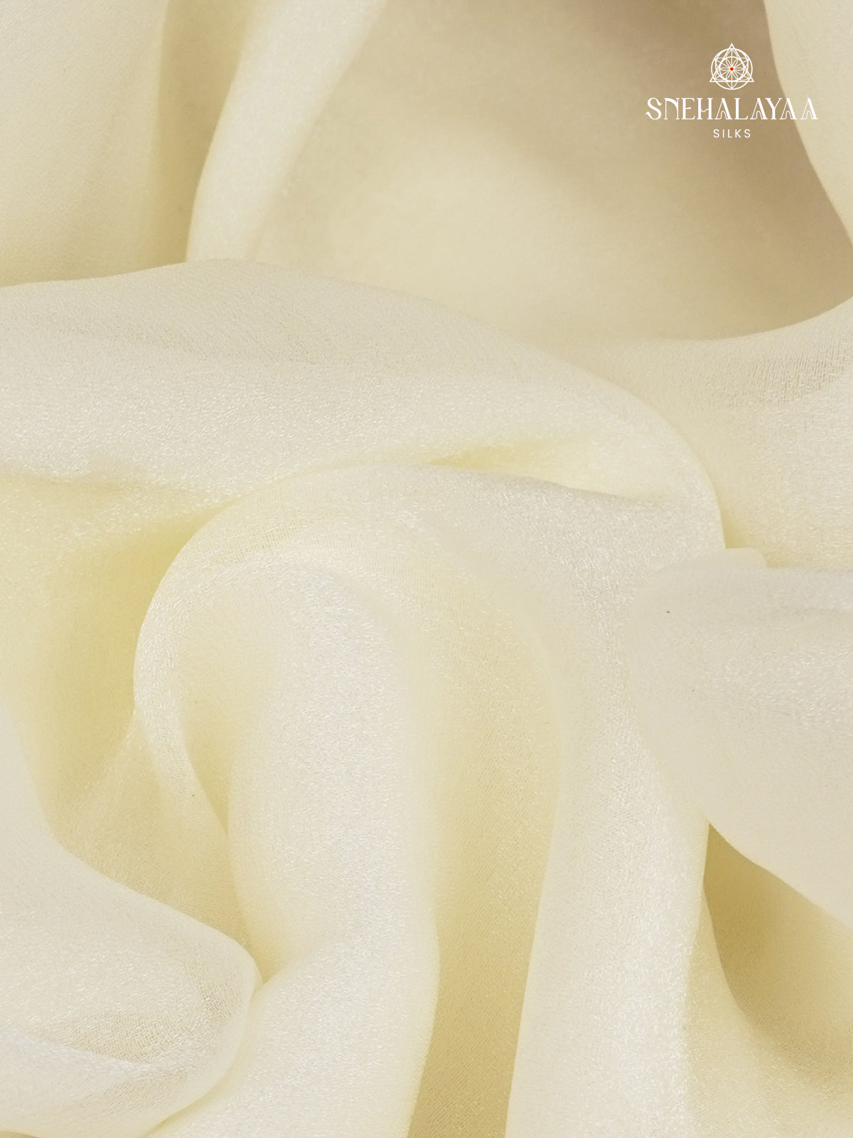 Cream Embroidery Designer Saree