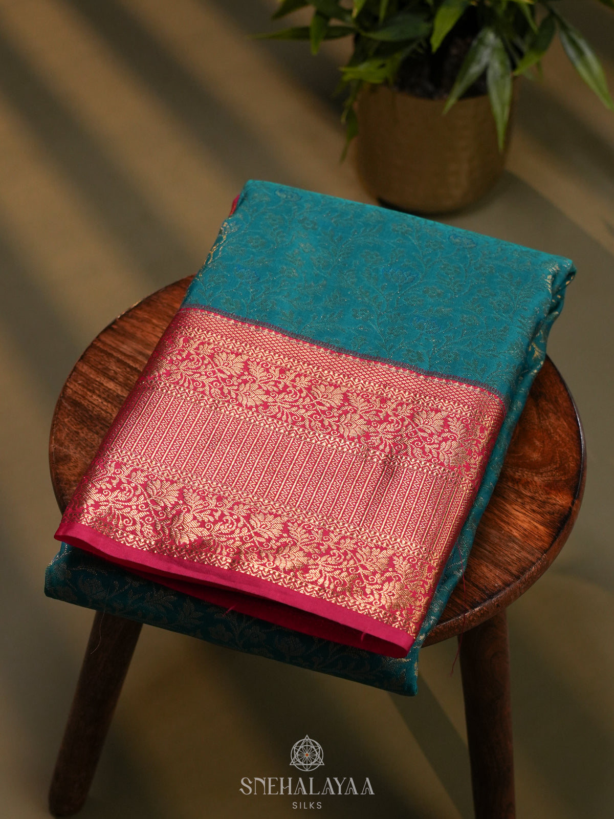 Peacock Art Silk Saree