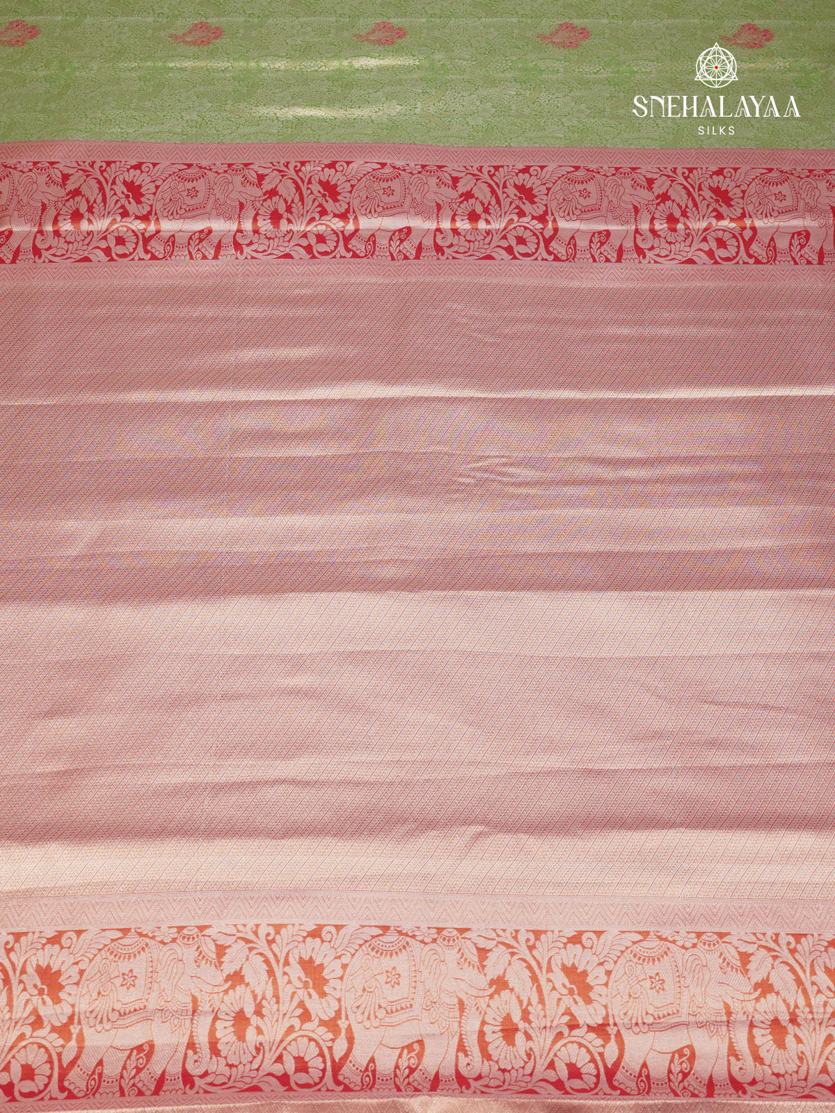 Green Art Silk Saree