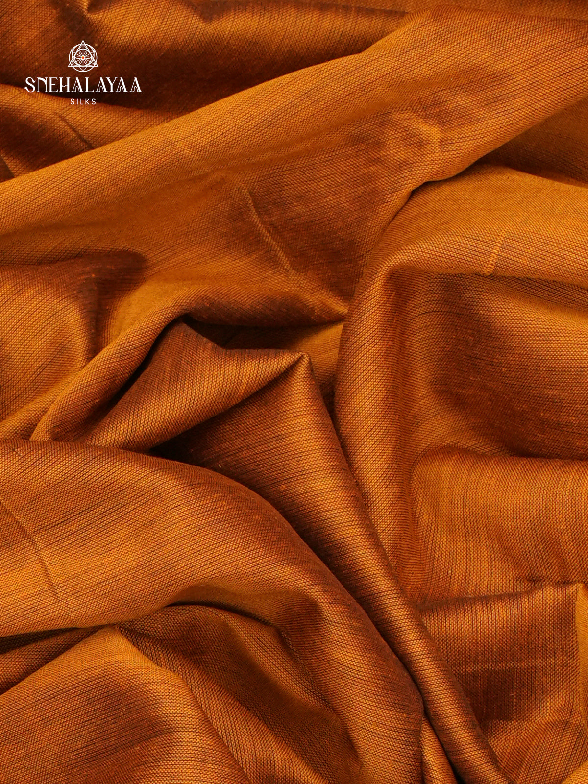 Orange Narayanpet Cotton Saree