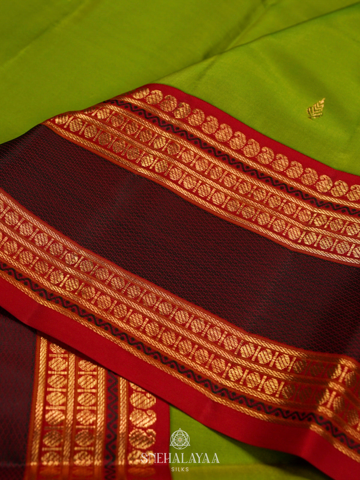 Green Kanjivaram Silk Saree