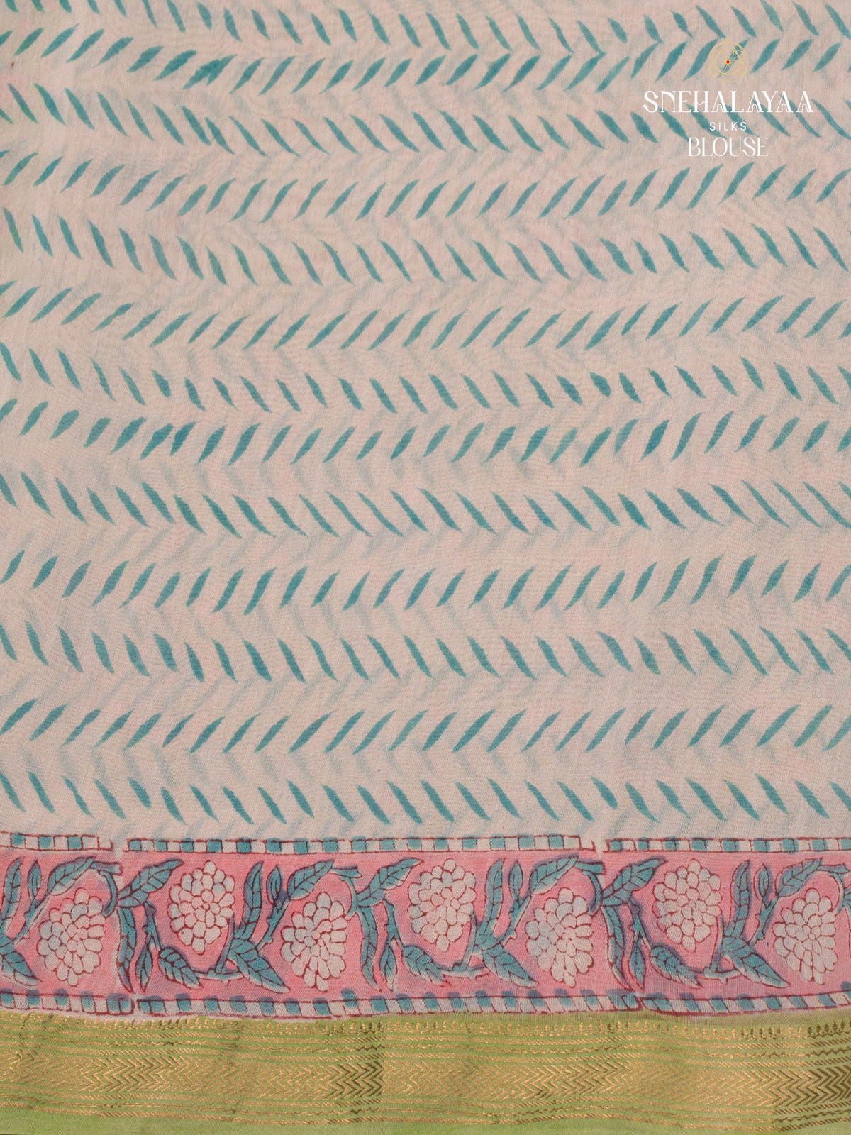 Green Chanderi Saree