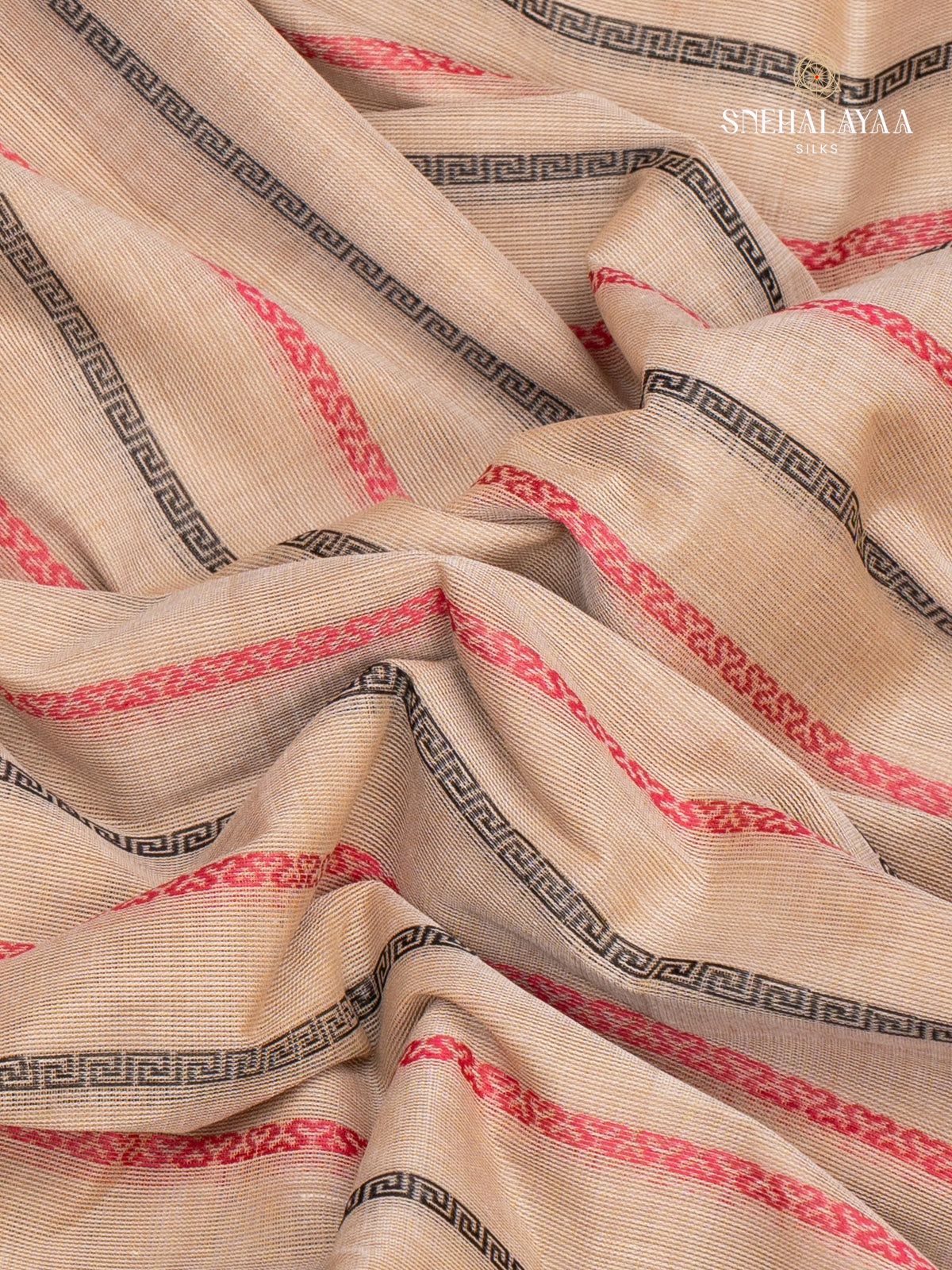 Light Yellow Kanchi Cotton Saree