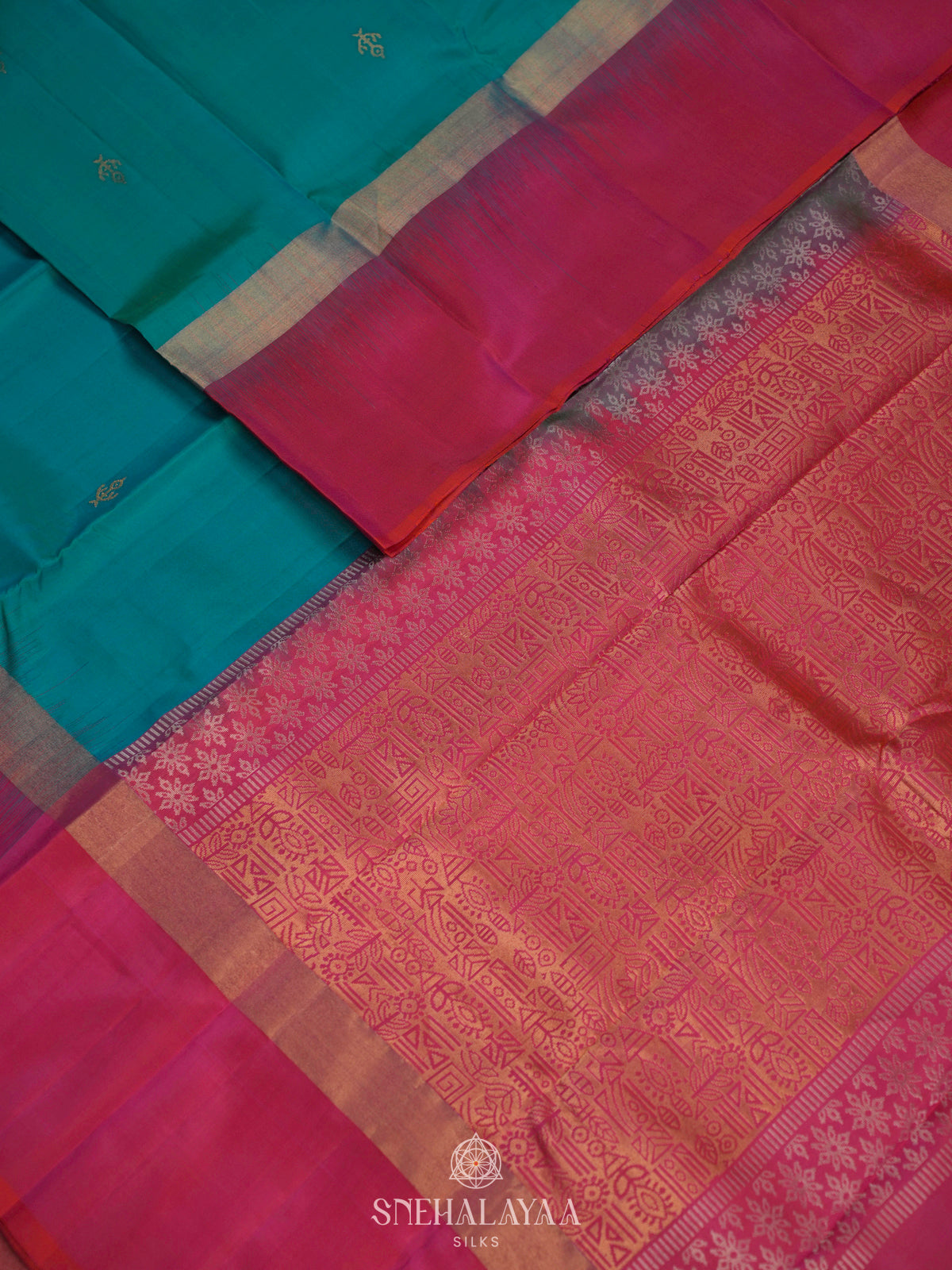 Blue Kanjivaram Silk Saree
