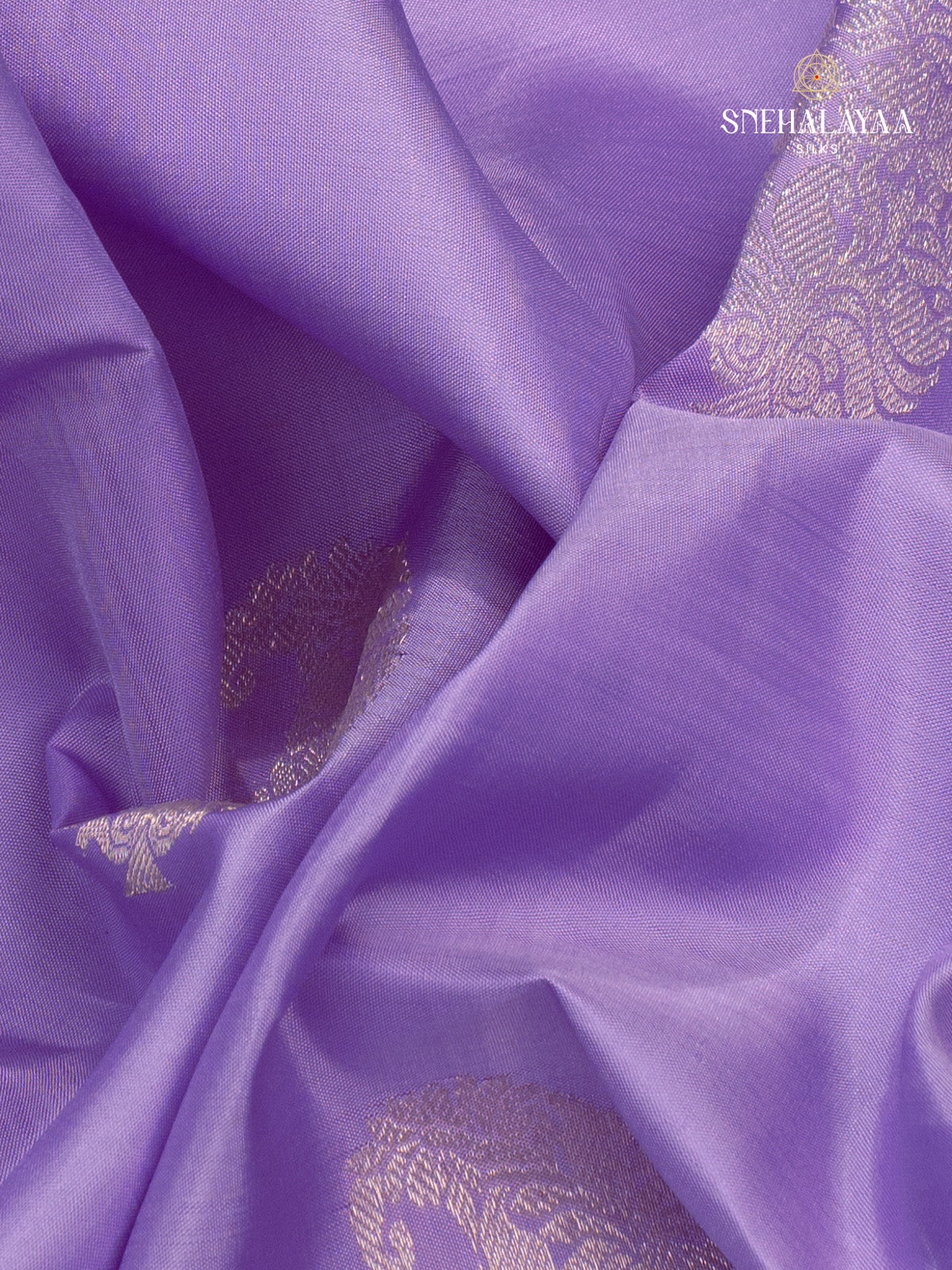 Lavender Kanjivaram Silk Saree