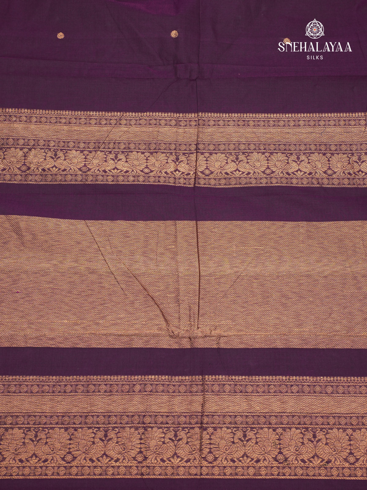Purple Kanchi Cotton Saree
