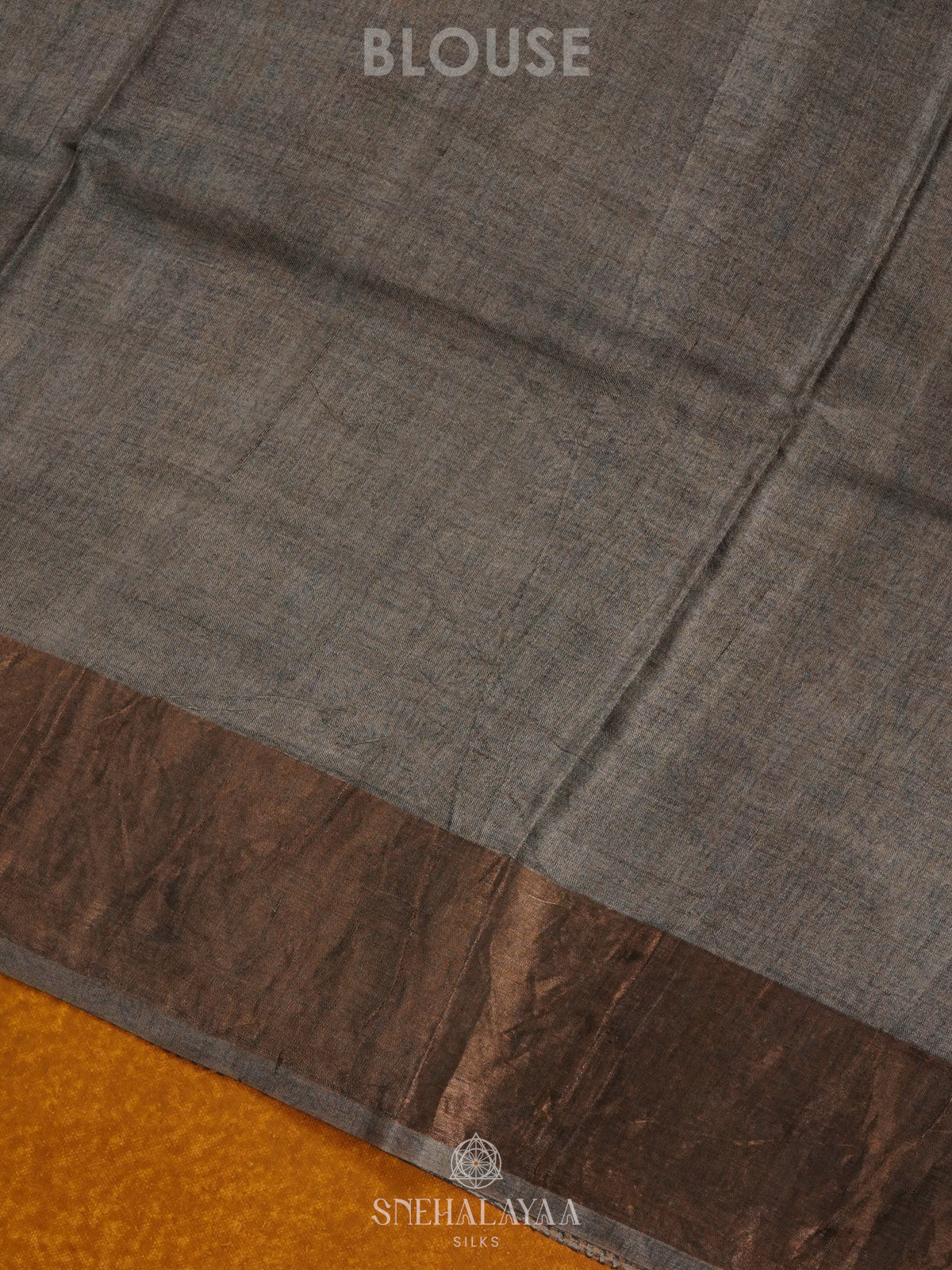 Maroon Tussar Saree