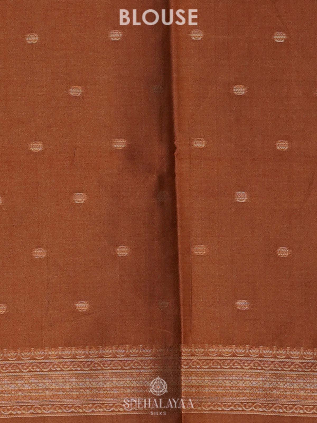 Terracotta Jute Saree