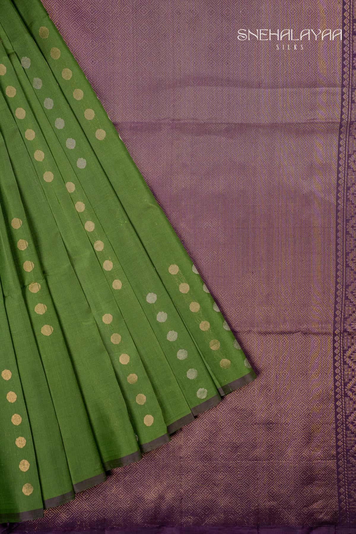 Green Soft Silk Saree